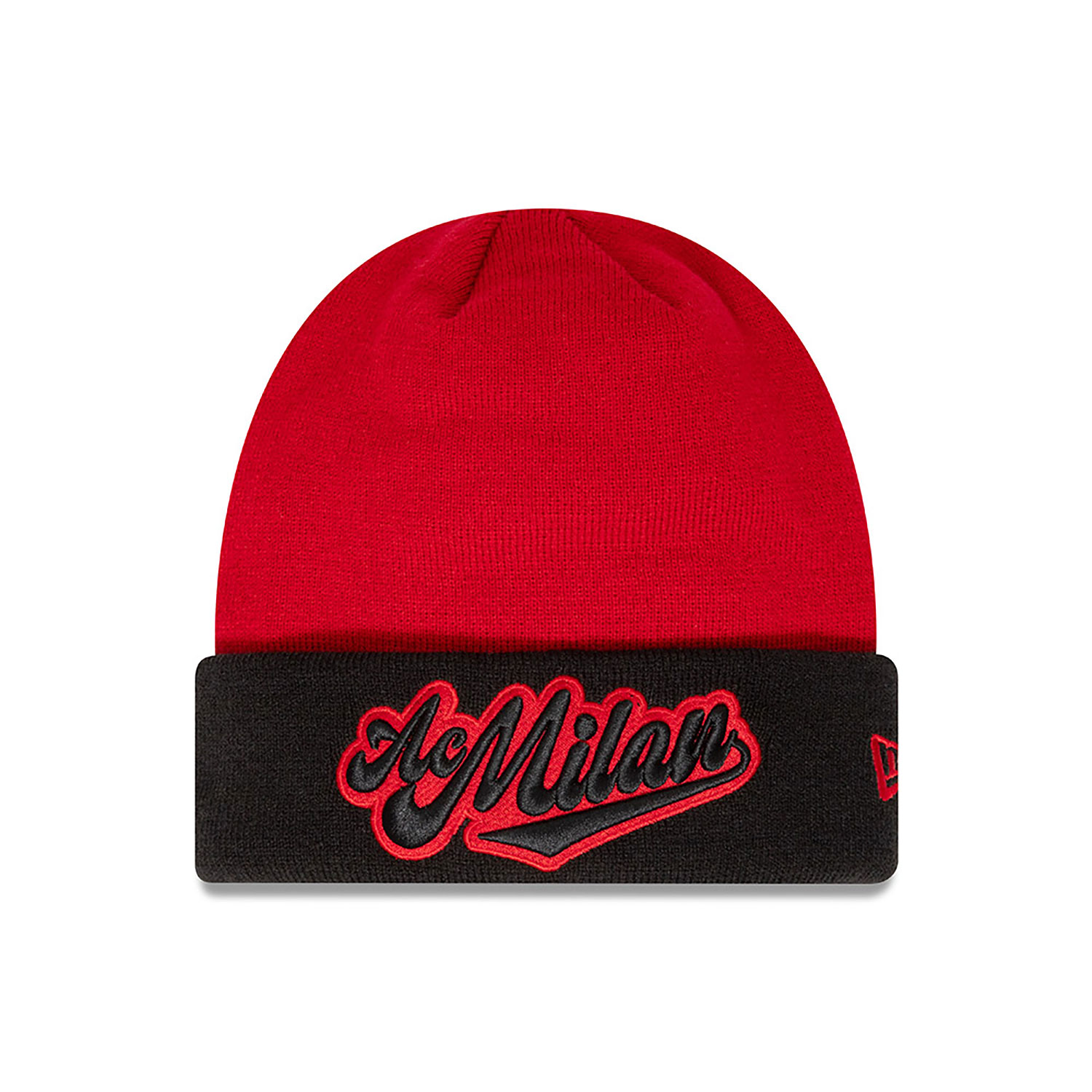 AC Milan Urban Red Cuff Knit Beanie Hat