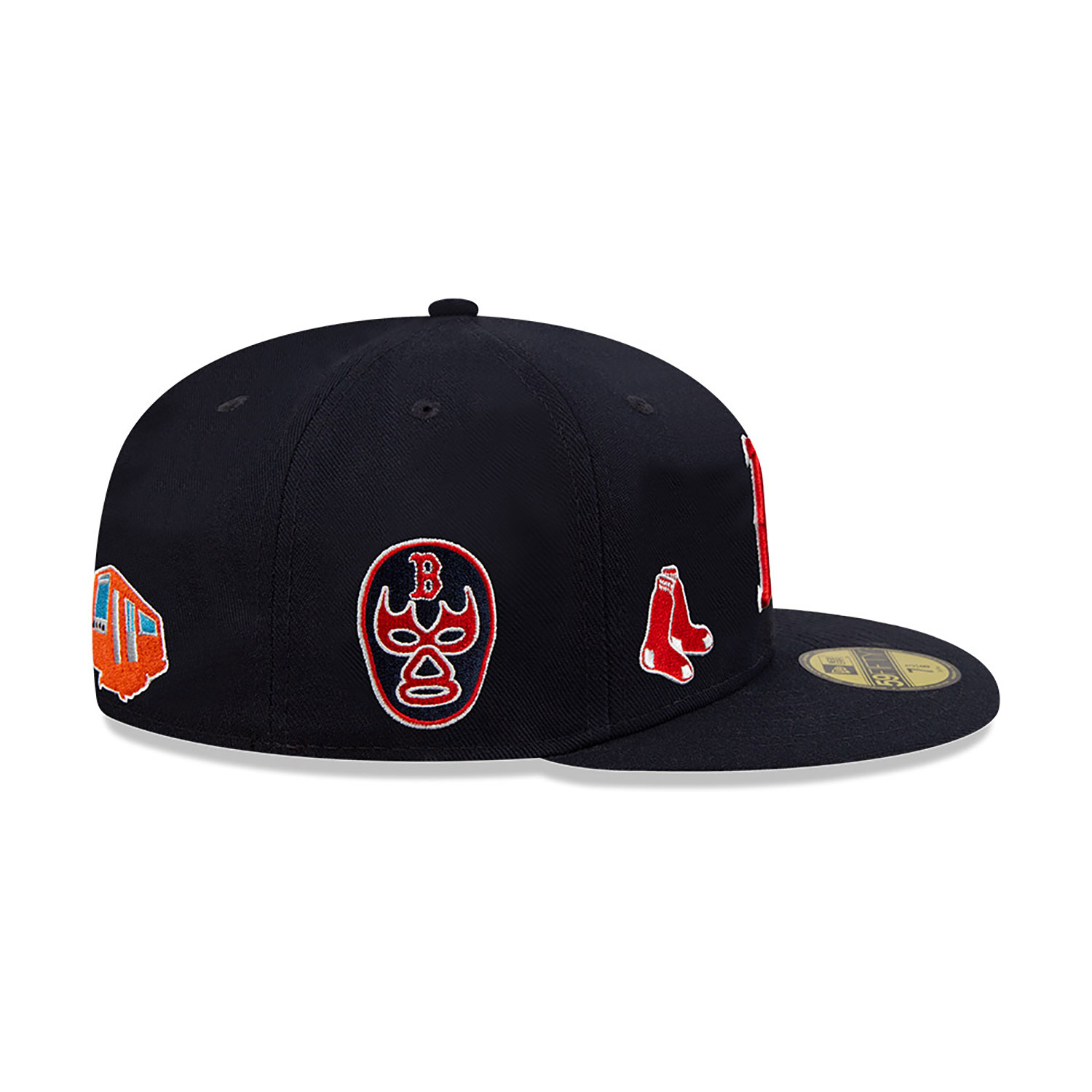 Boston Red Sox City Element Navy 59FIFTY Fitted Cap