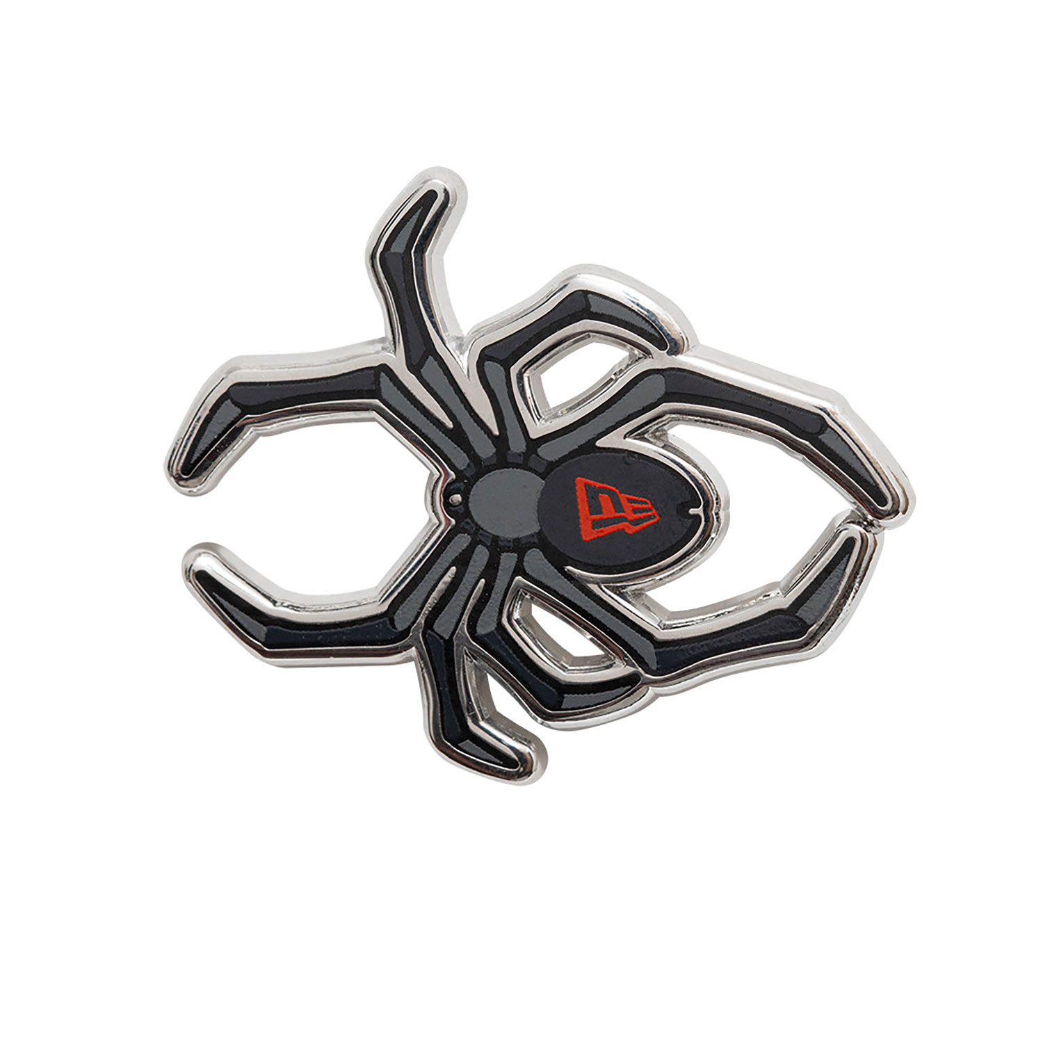 New Era Halloween Spider Black Pin Badge