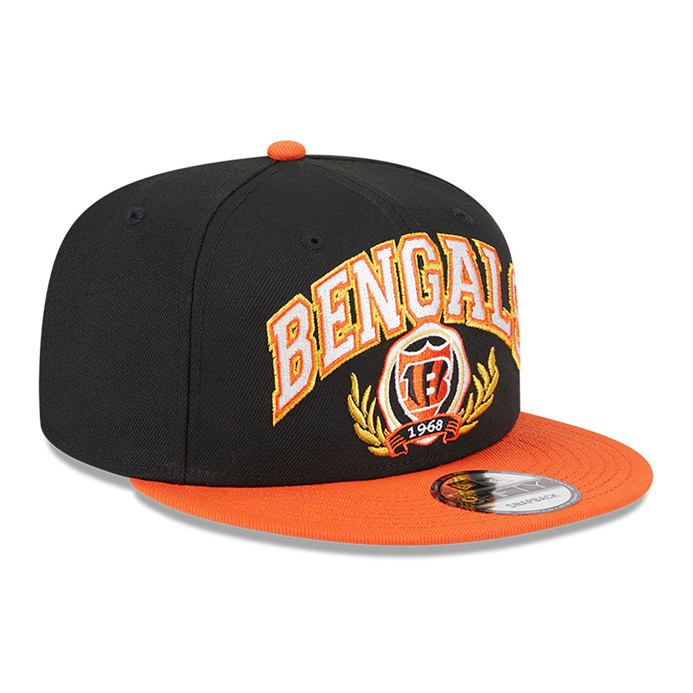 Cincinnati Bengals NFL Team Black 9FIFTY Snapback Cap