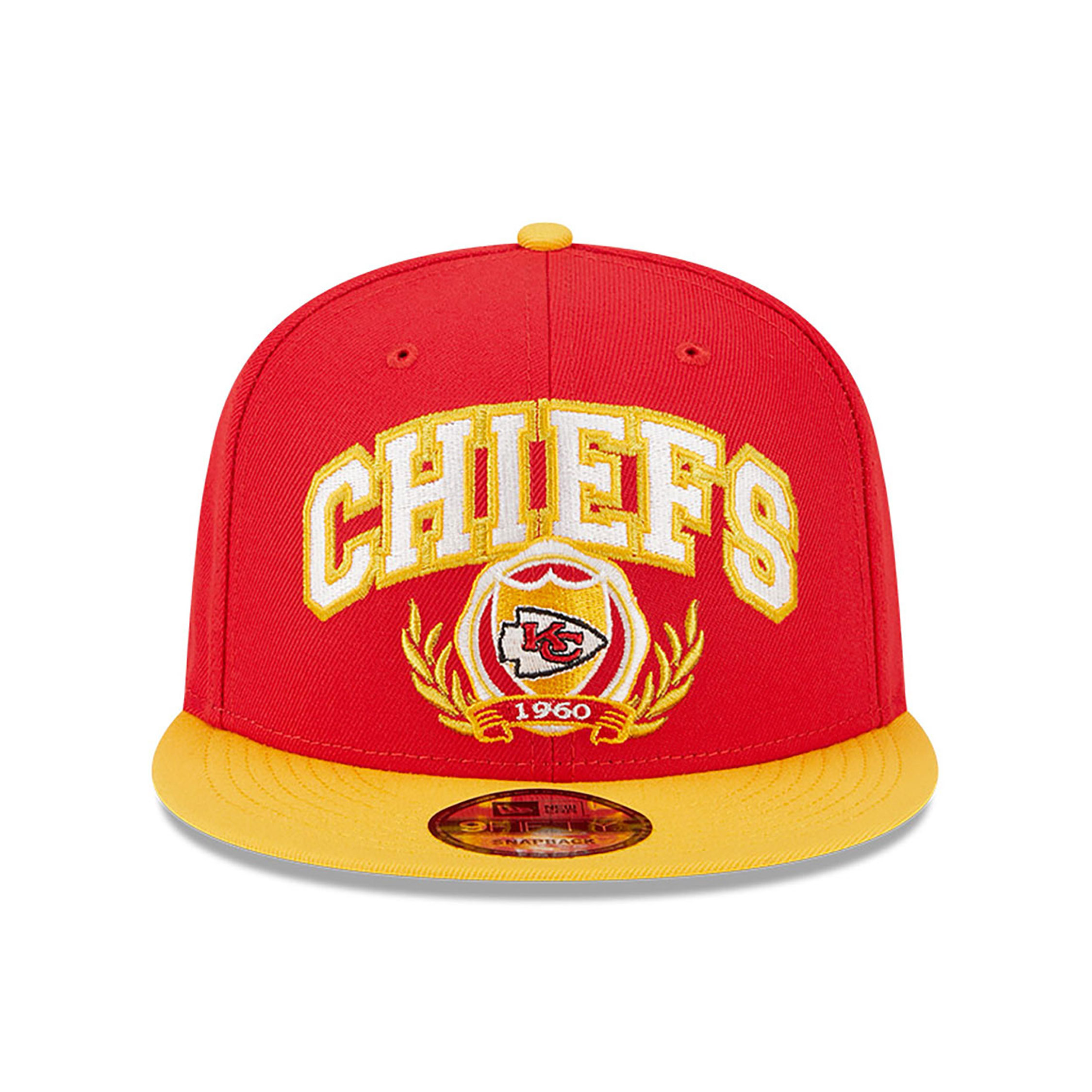 Kansas City Chiefs NFL Team Red 9FIFTY Snapback Cap