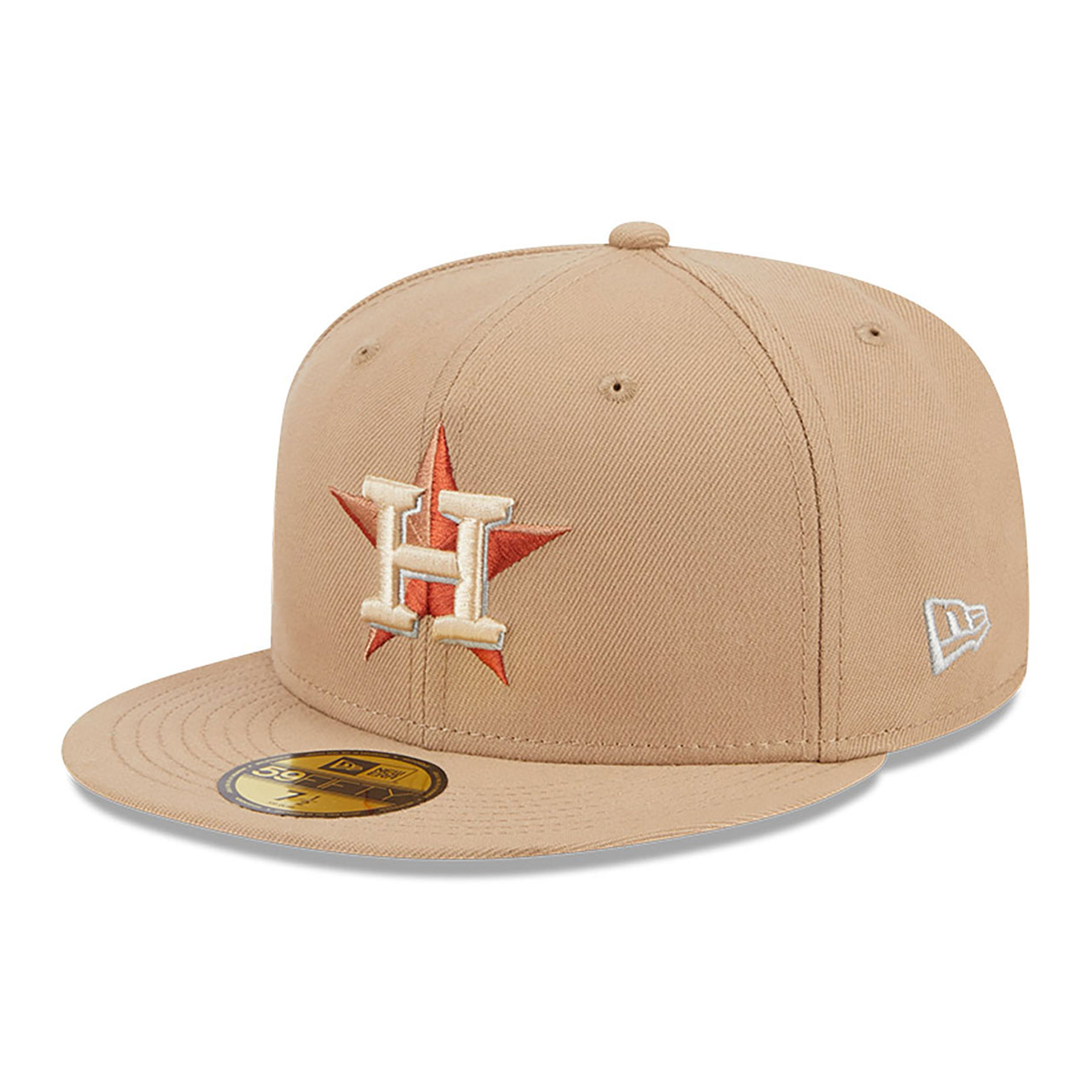Houston Astros Autumn Flannel Stone 59FIFTY Fitted Cap