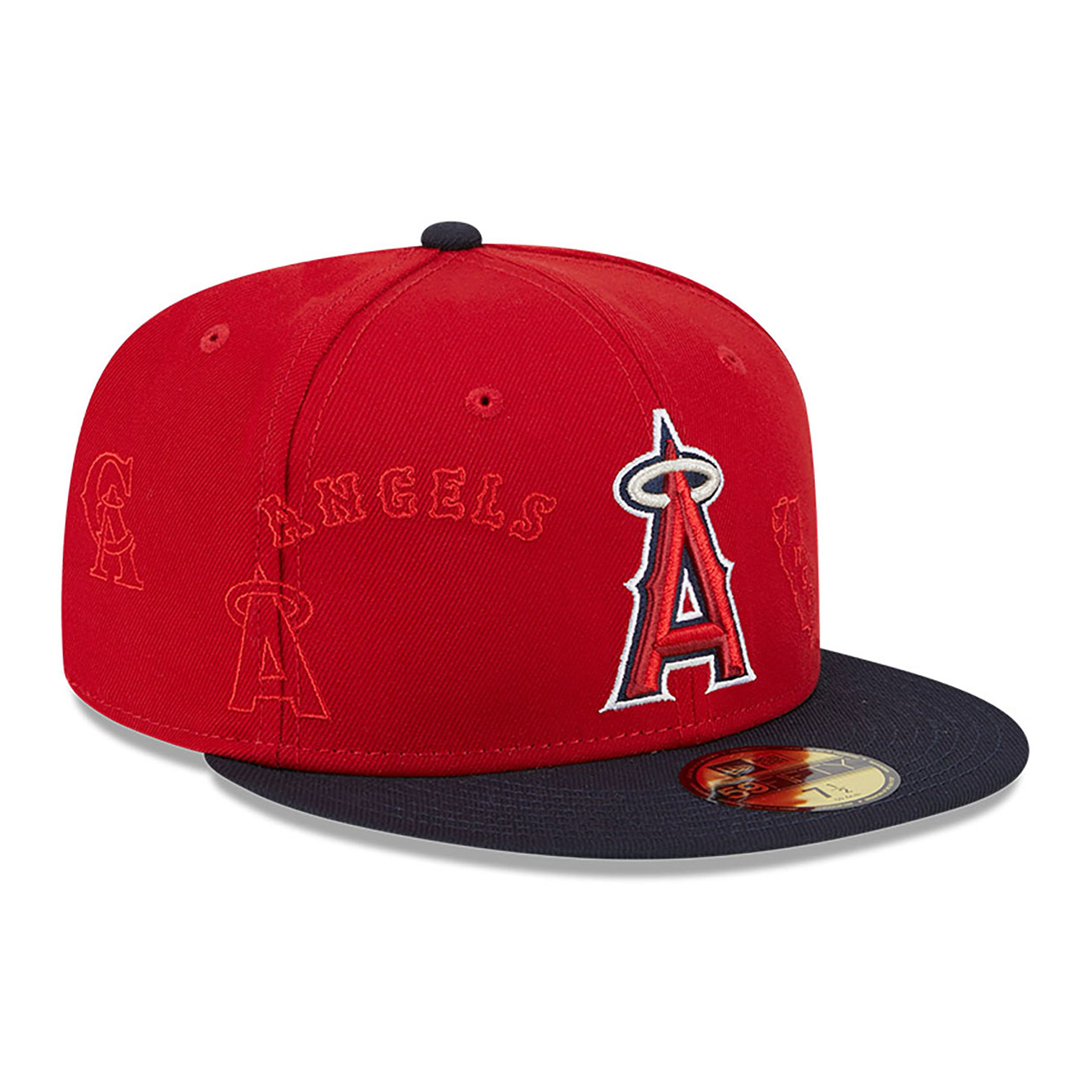 Anaheim Angels Multi Logo Navy 59FIFTY Fitted Cap