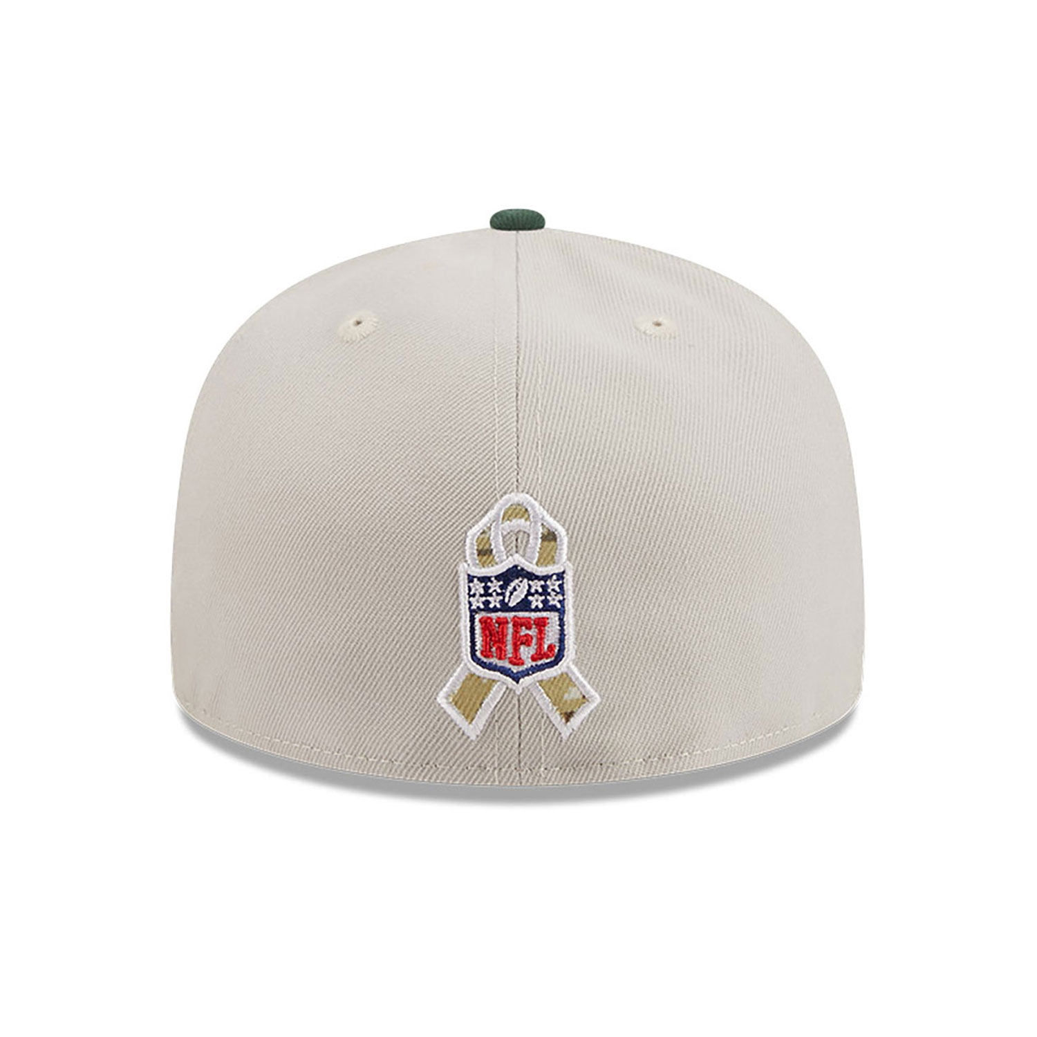 Green Bay Packers NFL Salute To Service Stone 59FIFTY Fitted Cap