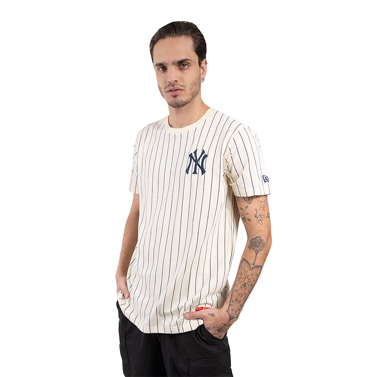 New York Yankees MLB Throwback White T-Shirt