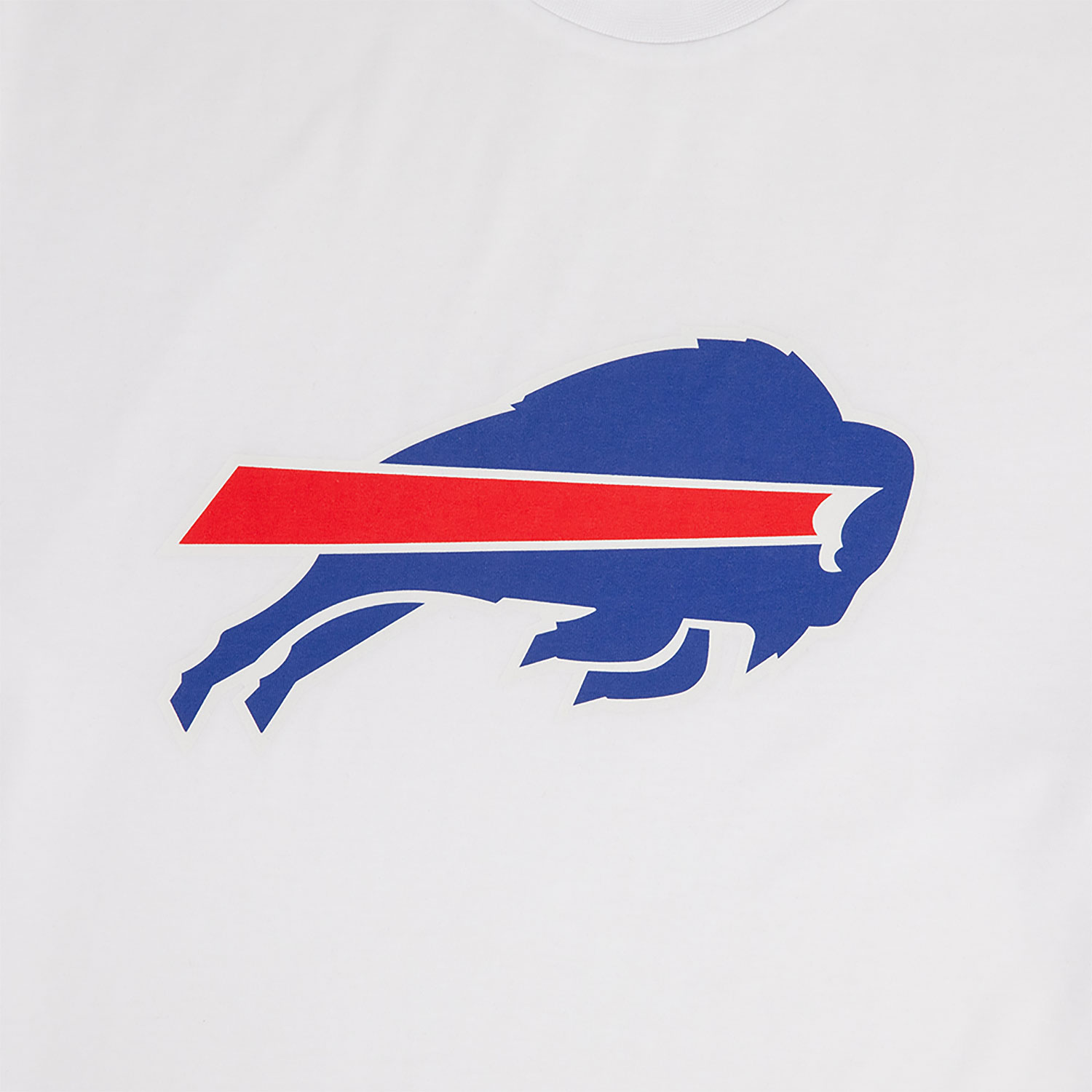 Buffalo Bills NFL International Series Games Team Logo White T-Shirt