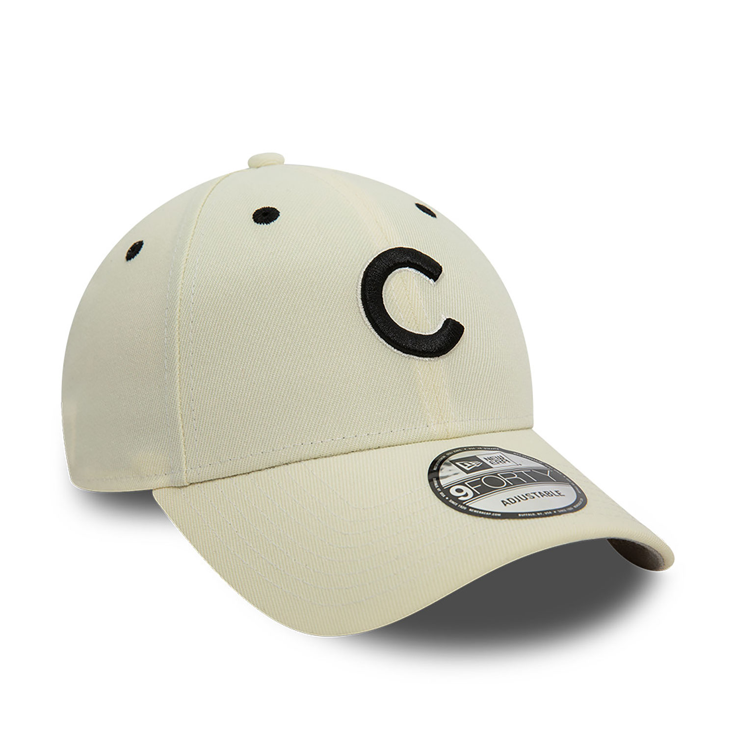 Chicago Cubs Chrome White 9FORTY Adjustable Cap