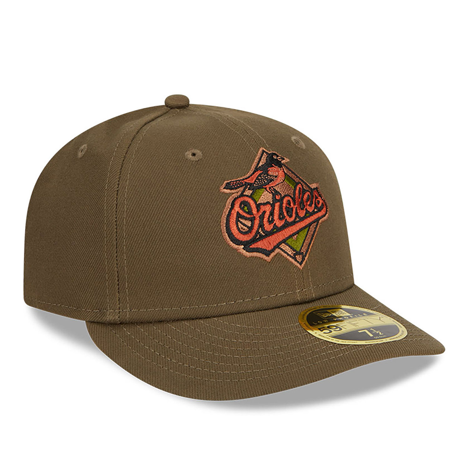Baltimore Orioles Rustic Fall Brown Low Profile 59FIFTY Fitted Cap