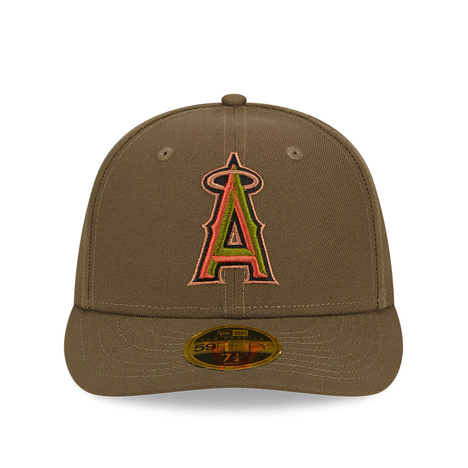 Anaheim Angels Rustic Fall Brown Low Profile 59FIFTY Fitted Cap