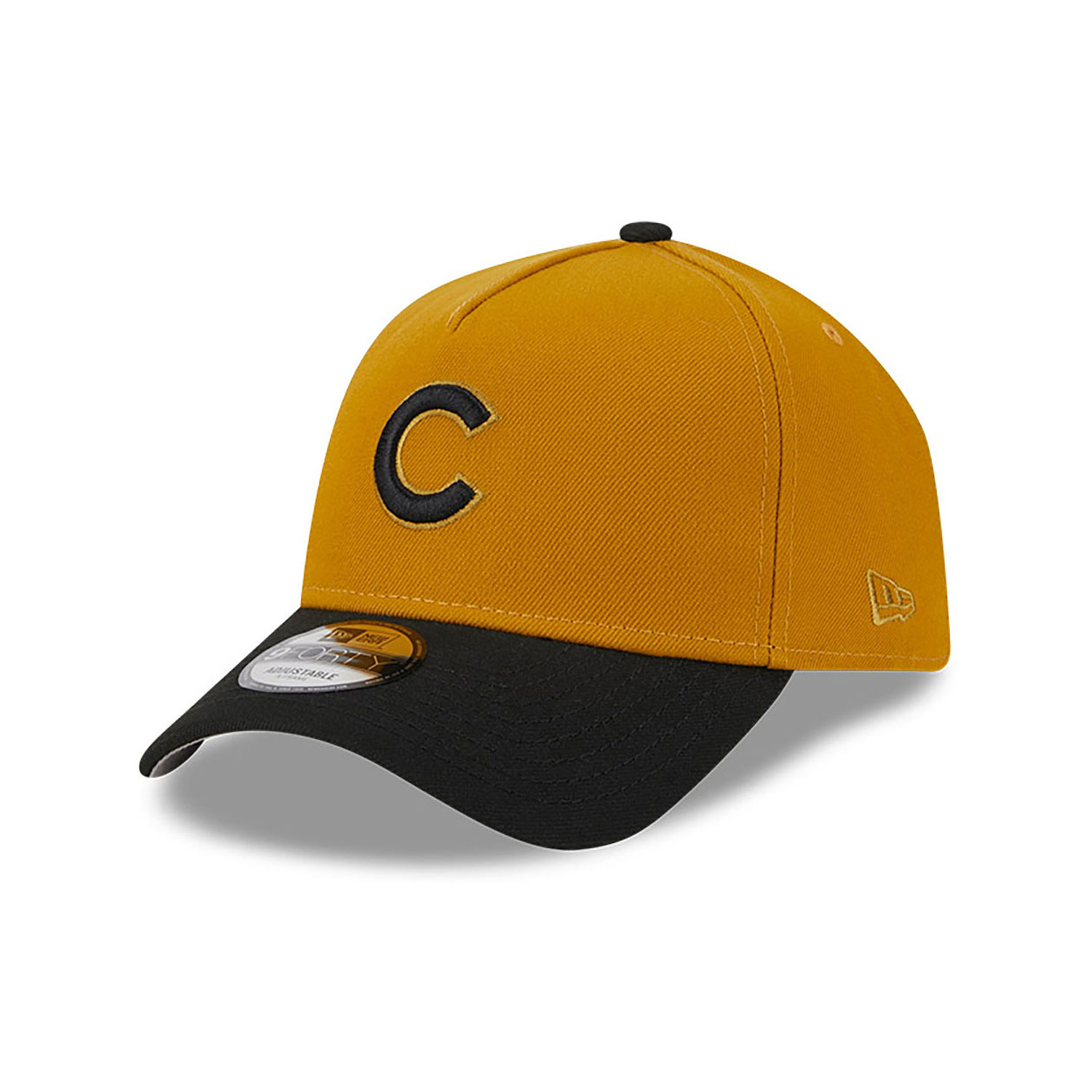 Chicago Cubs Rustic Fall Gold A-Frame 9FORTY Adjustable Cap
