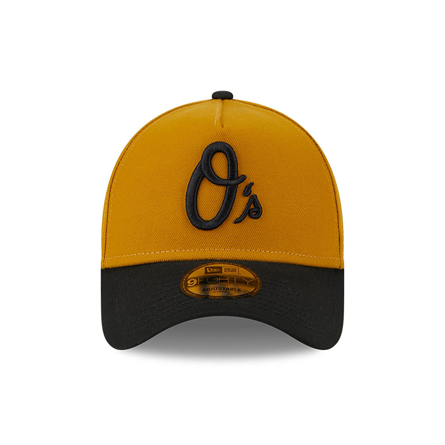 Baltimore Orioles Rustic Fall Gold A-Frame 9FORTY Adjustable Cap