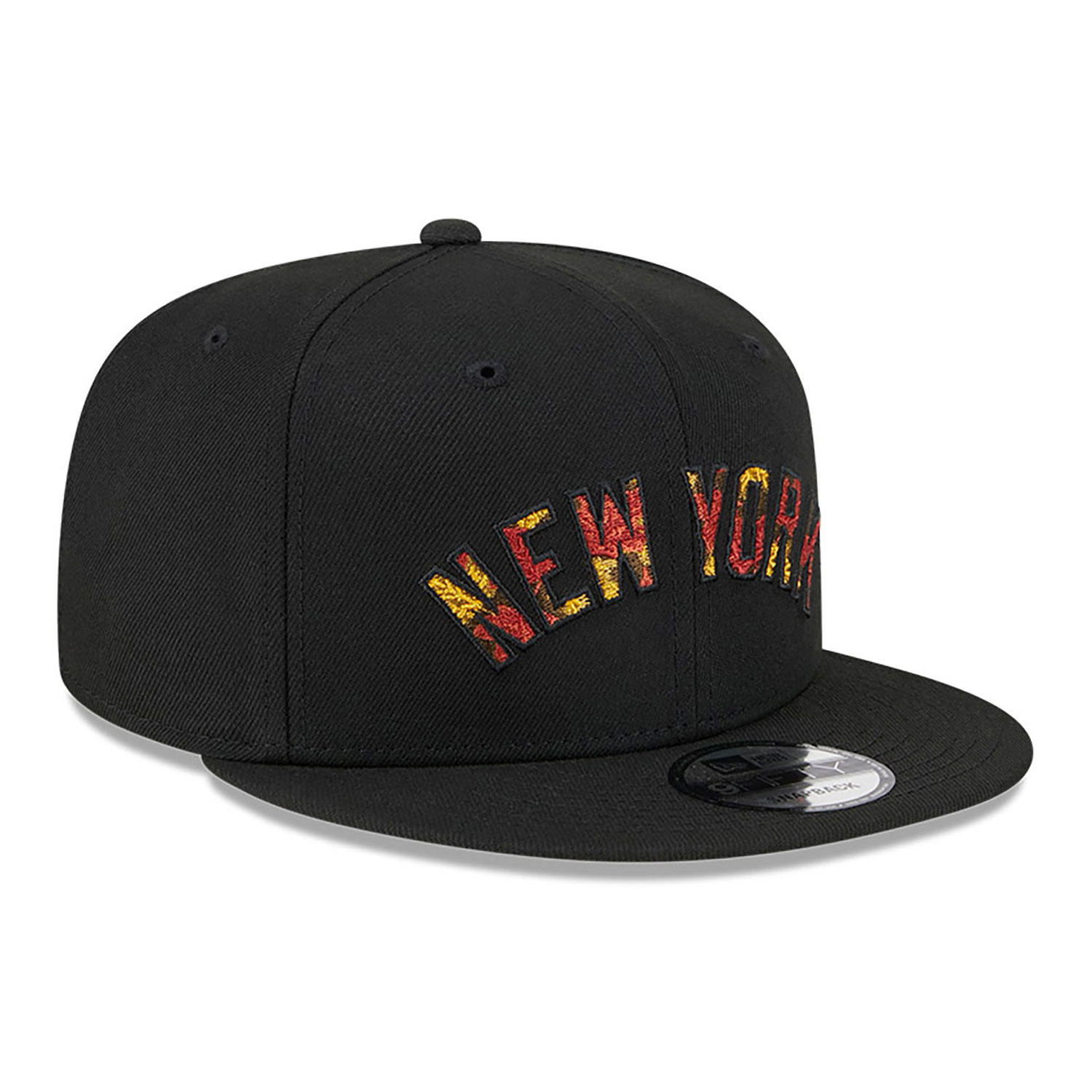 New York Yankees Rustic Fall Black 9FIFTY Snapback Cap