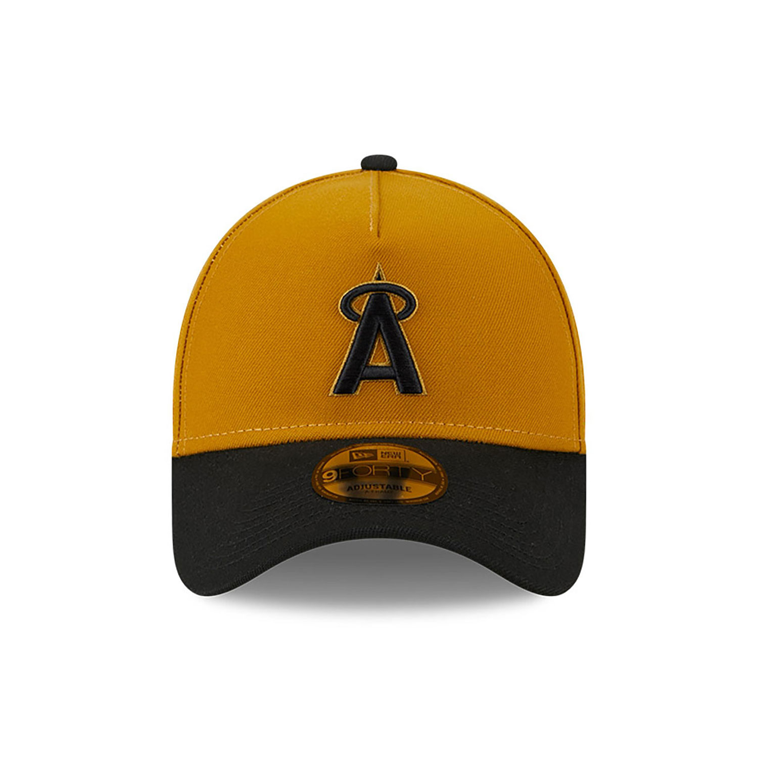 Anaheim Angels Rustic Fall Gold A-Frame 9FORTY Adjustable Cap