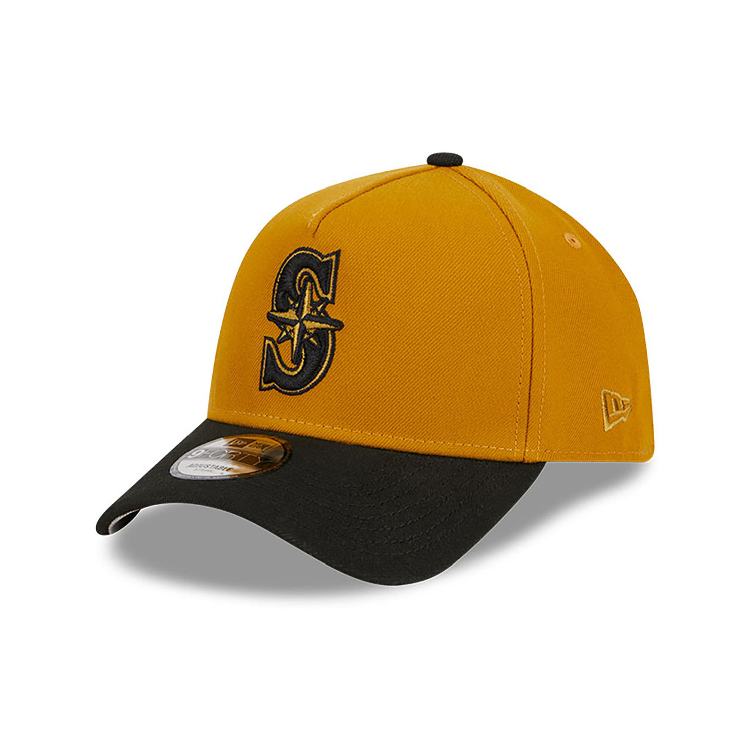 Seattle Mariners Rustic Fall Gold A-Frame 9FORTY Adjustable Cap