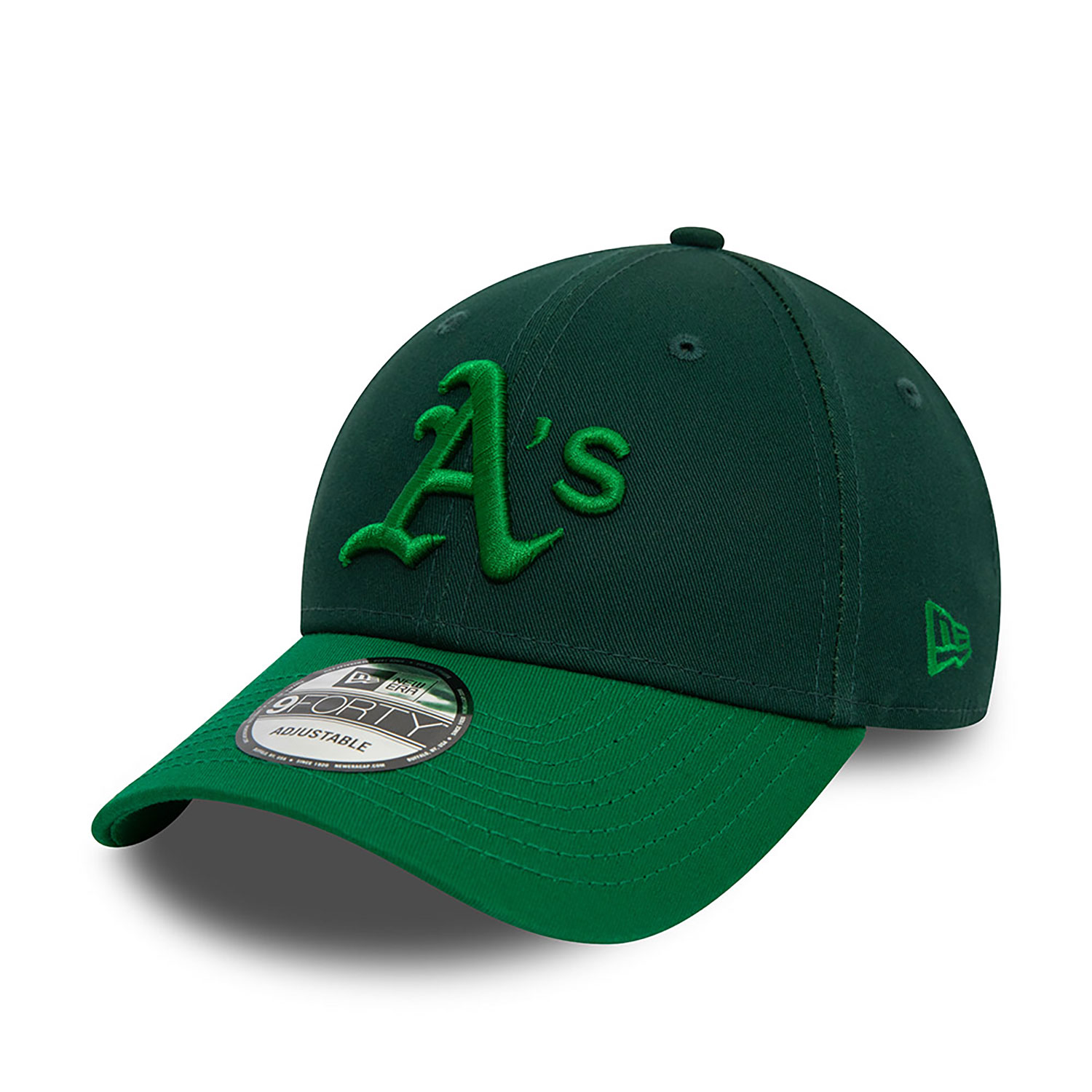 Oakland Athletics Contrast MLB Dark Green 9FORTY Adjustable Cap