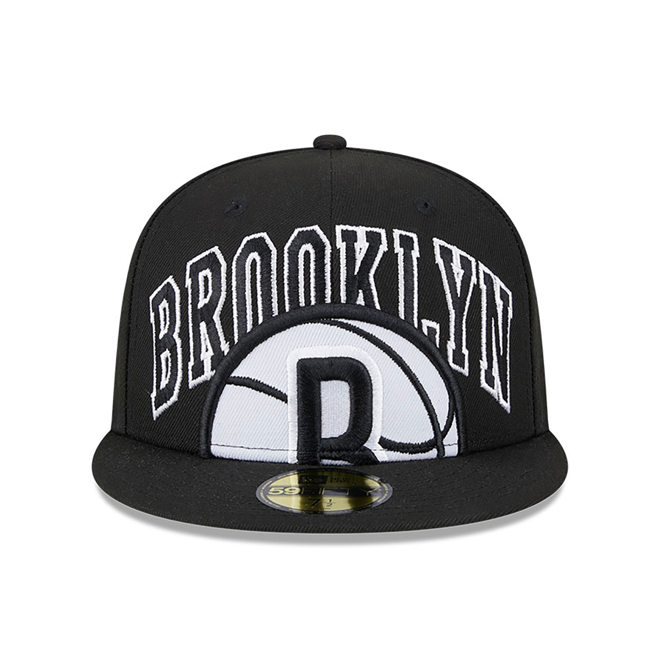Brooklyn Nets NBA Tip Off 2023 Black 59FIFTY Fitted Cap