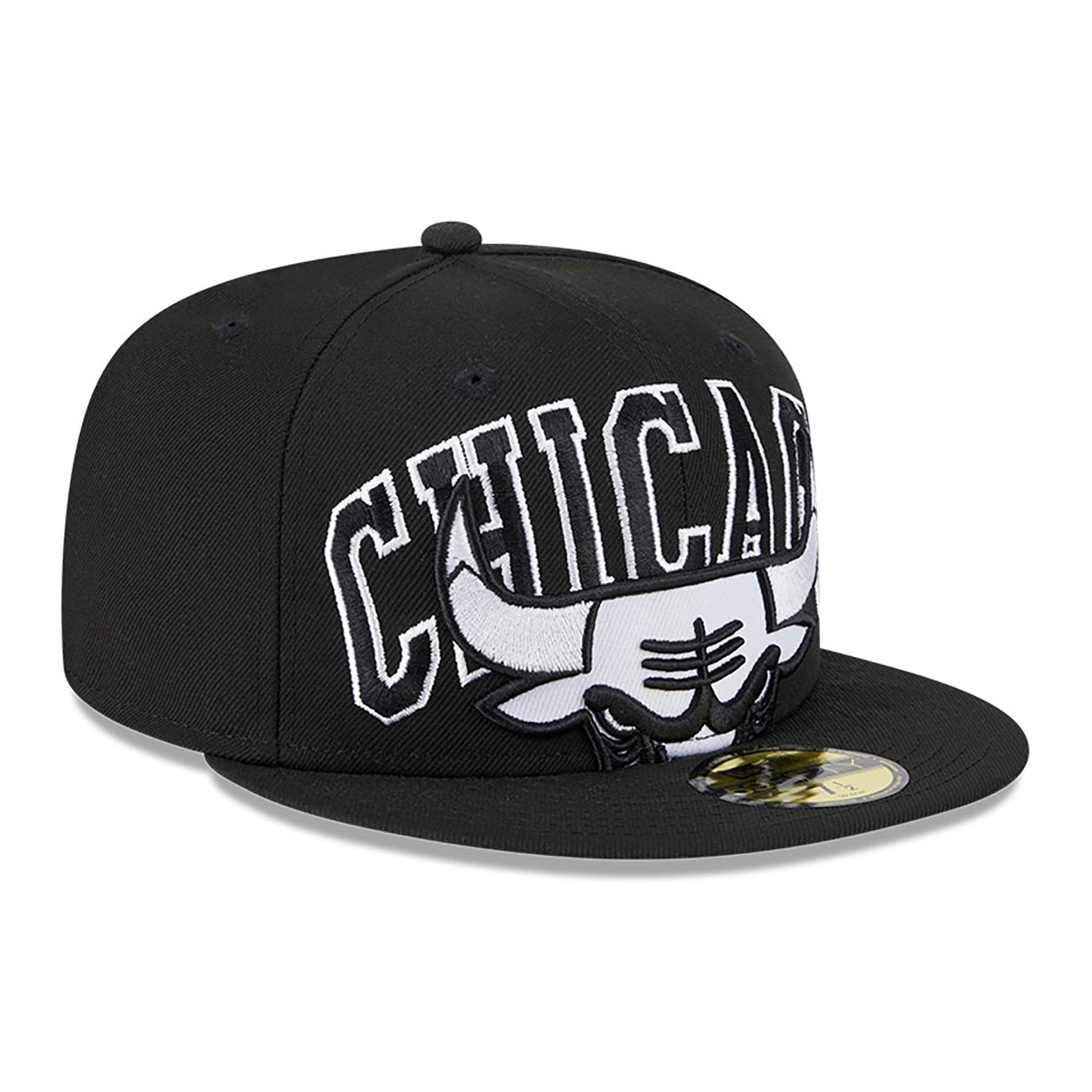 Chicago Bulls NBA Tip Off 2023 Black 59FIFTY Fitted Cap