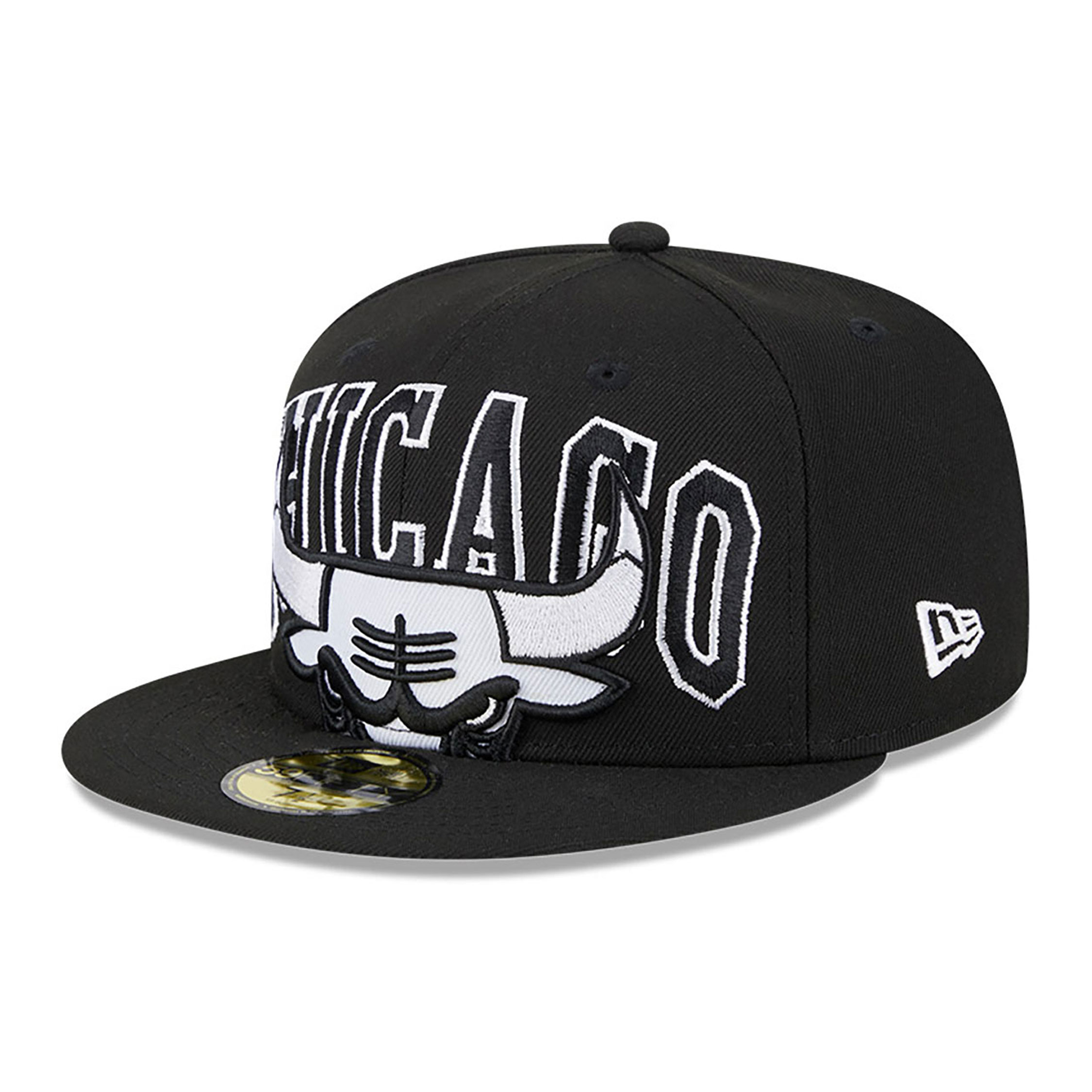 Chicago Bulls NBA Tip Off 2023 Black 59FIFTY Fitted Cap