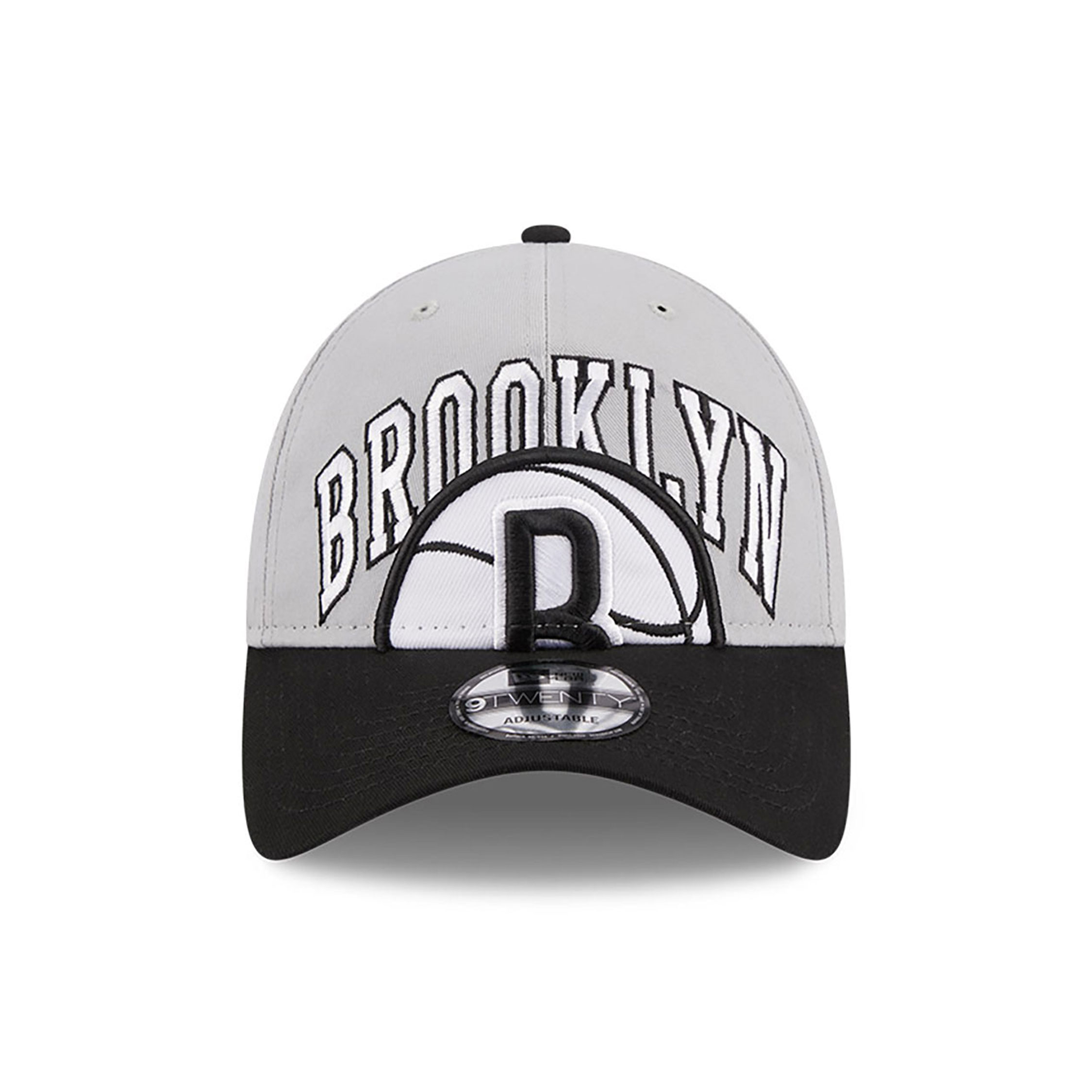 Brooklyn Nets NBA Tip Off 2023 Grey 9TWENTY Adjustable Cap