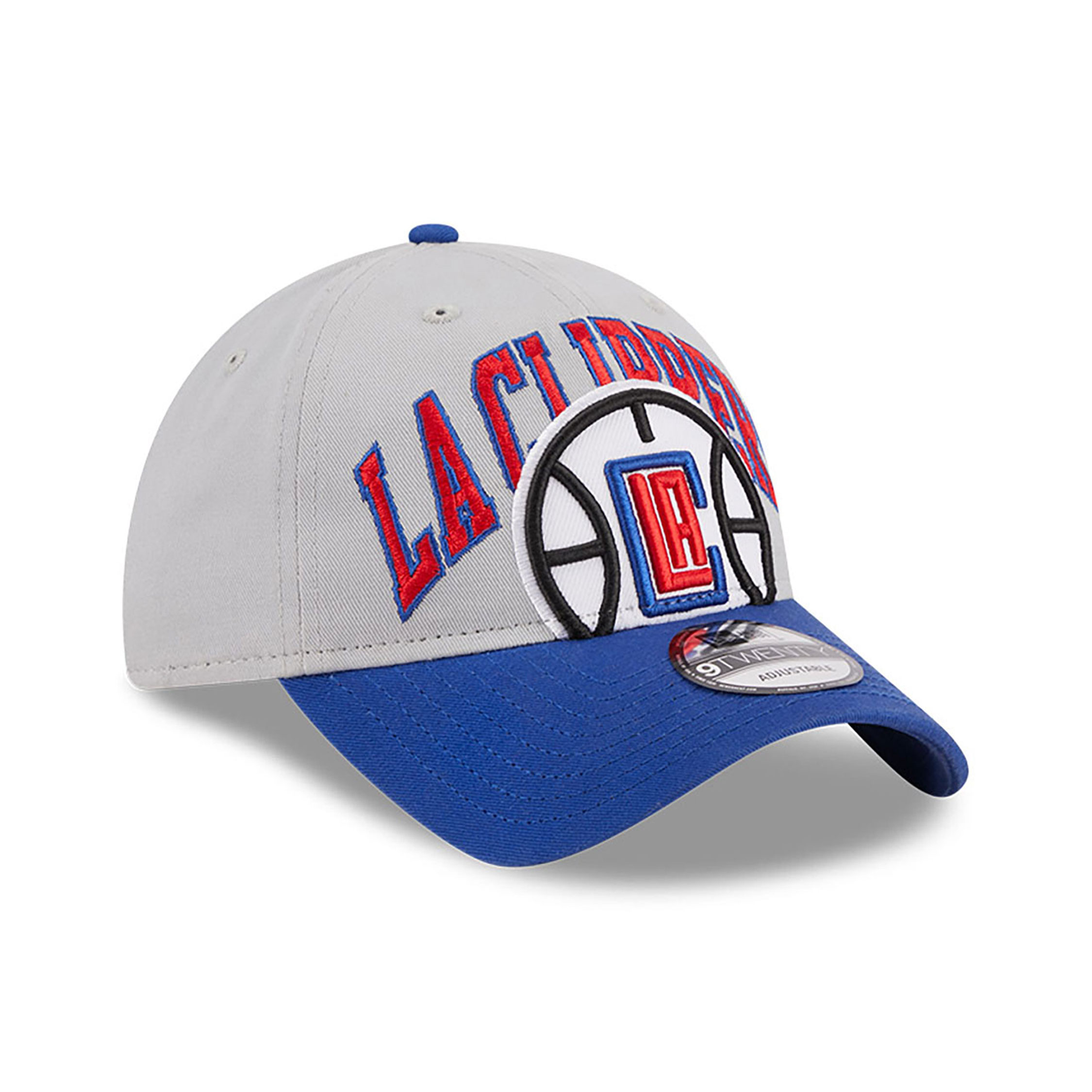 LA Clippers NBA Tip Off 2023 Grey 9TWENTY Adjustable Cap
