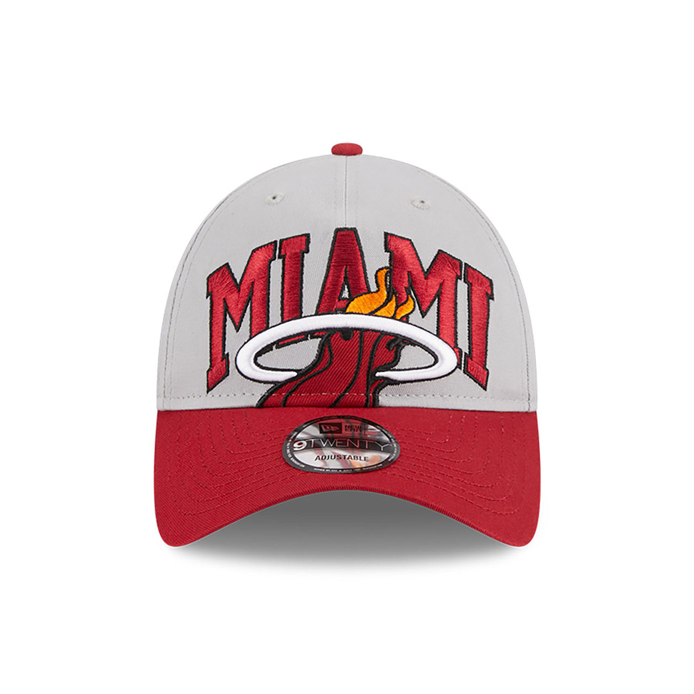 Miami Heat NBA Tip Off 2023 Grey 9TWENTY Adjustable Cap