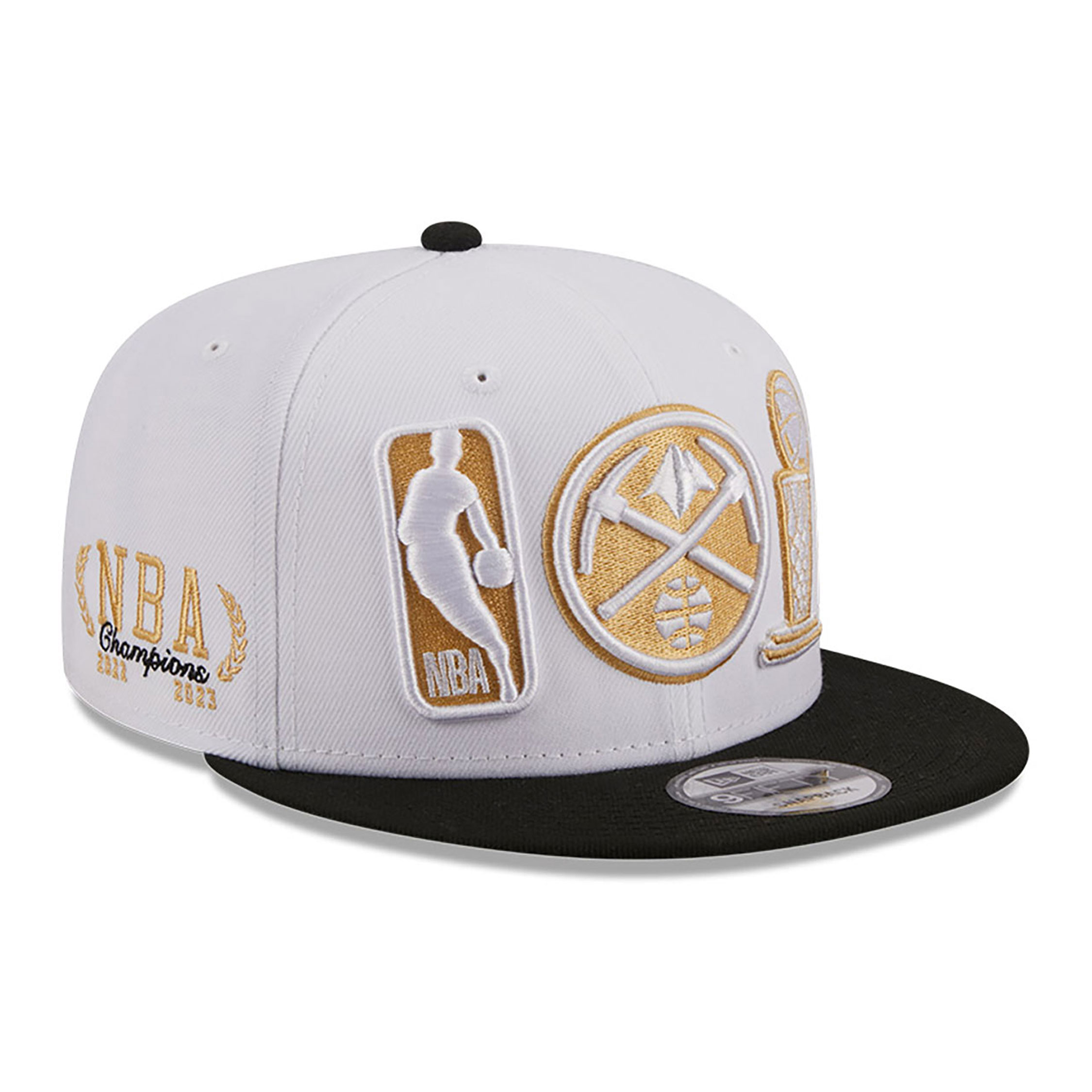 Denver Nuggets NBA Ring Ceremony White 9FIFTY Snapback Cap