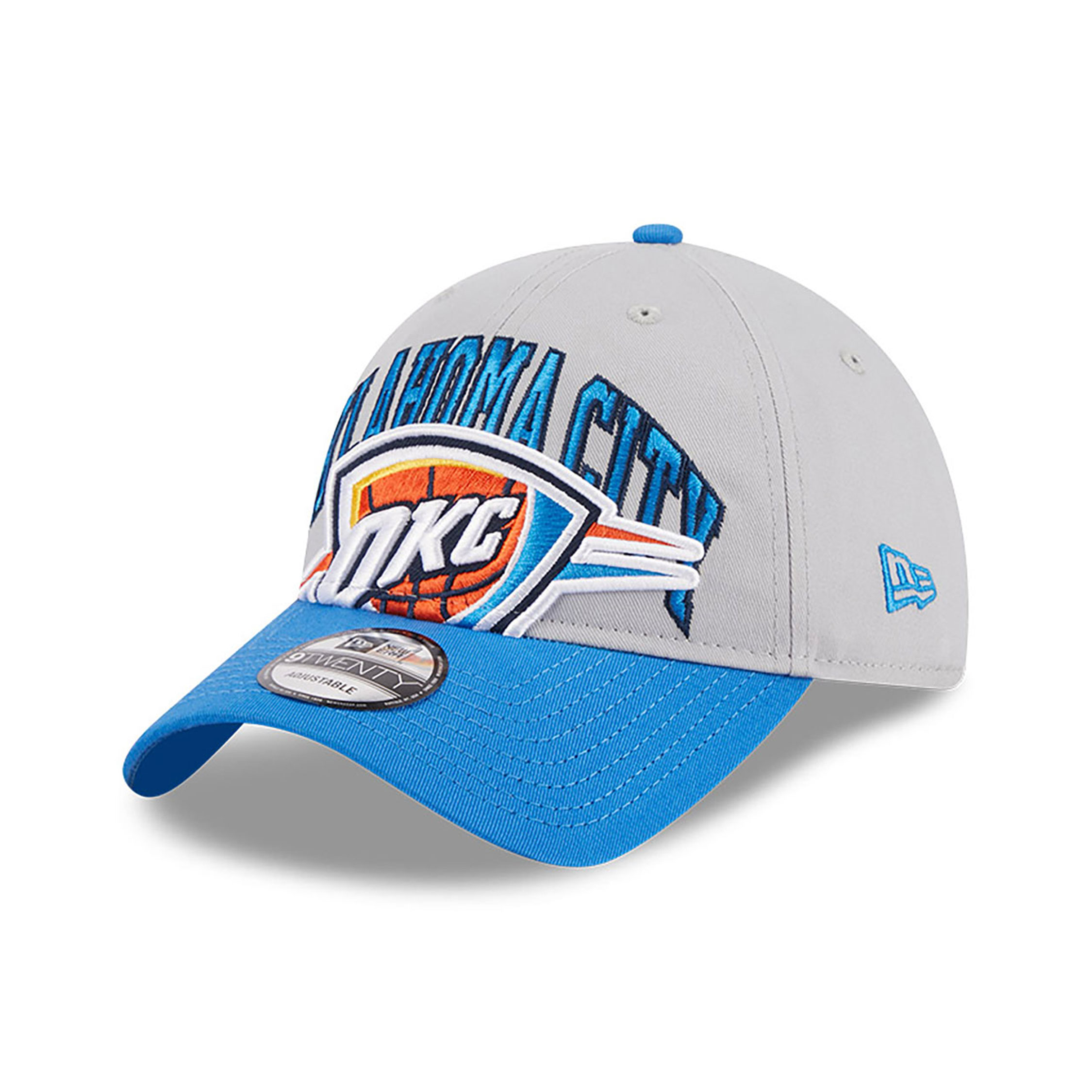 Oklahoma City Thunder NBA Tip Off 2023 Grey 9TWENTY Adjustable Cap