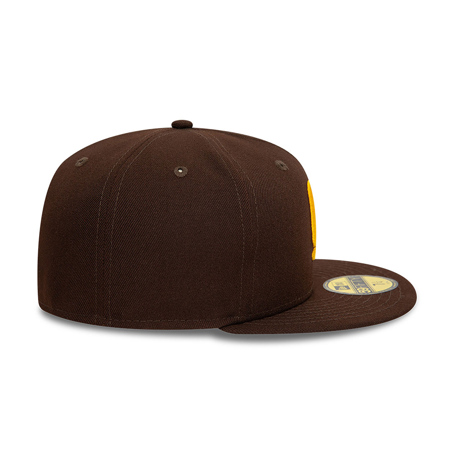 San Diego Padres Upside Down Team Colour Dark Brown 59FIFTY Fitted Cap