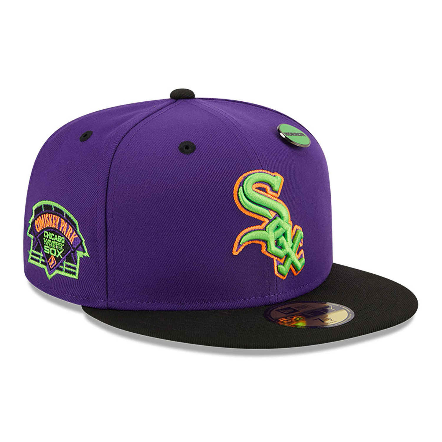 Chicago White Sox Trick Or Treat Purple 59FIFTY Fitted Cap