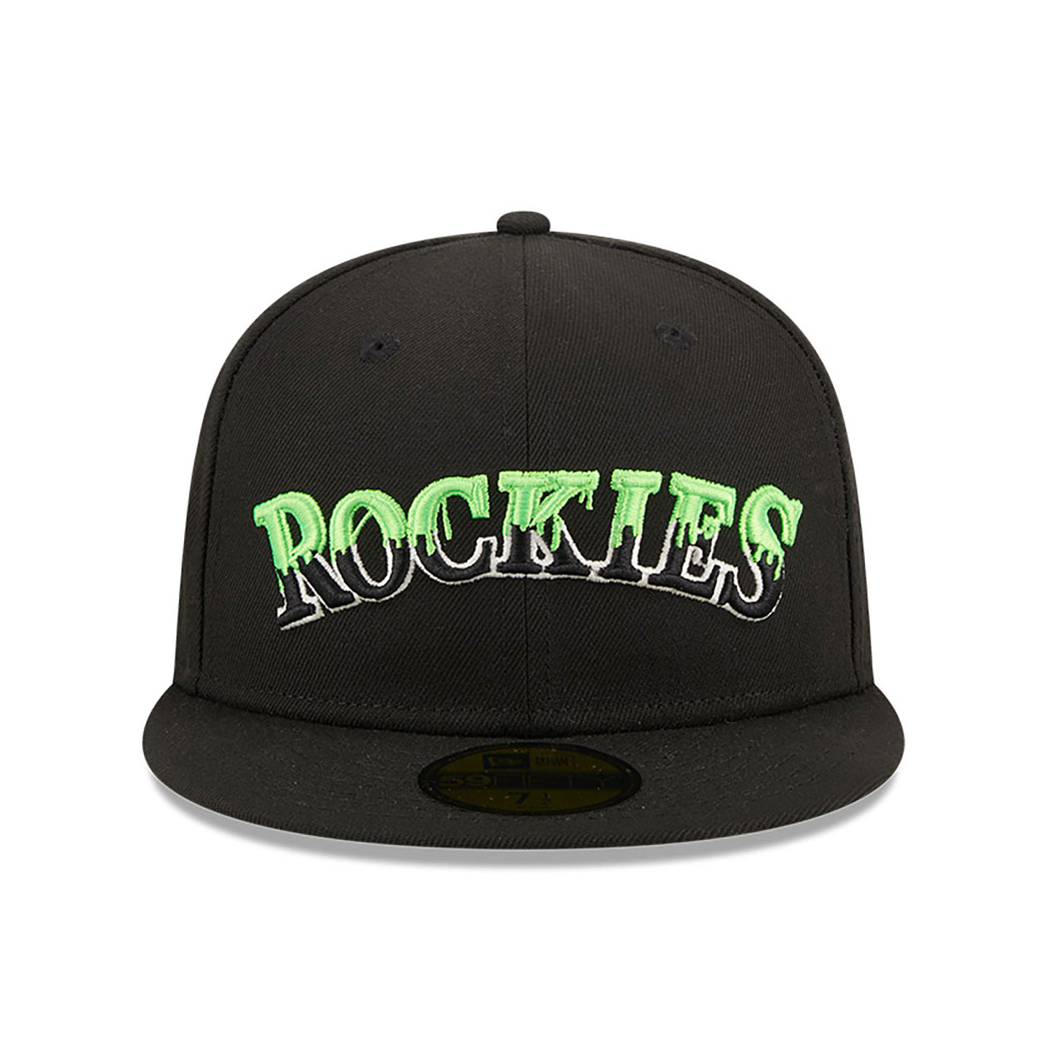 Colorado Rockies Drip Black 59FIFTY Fitted Cap