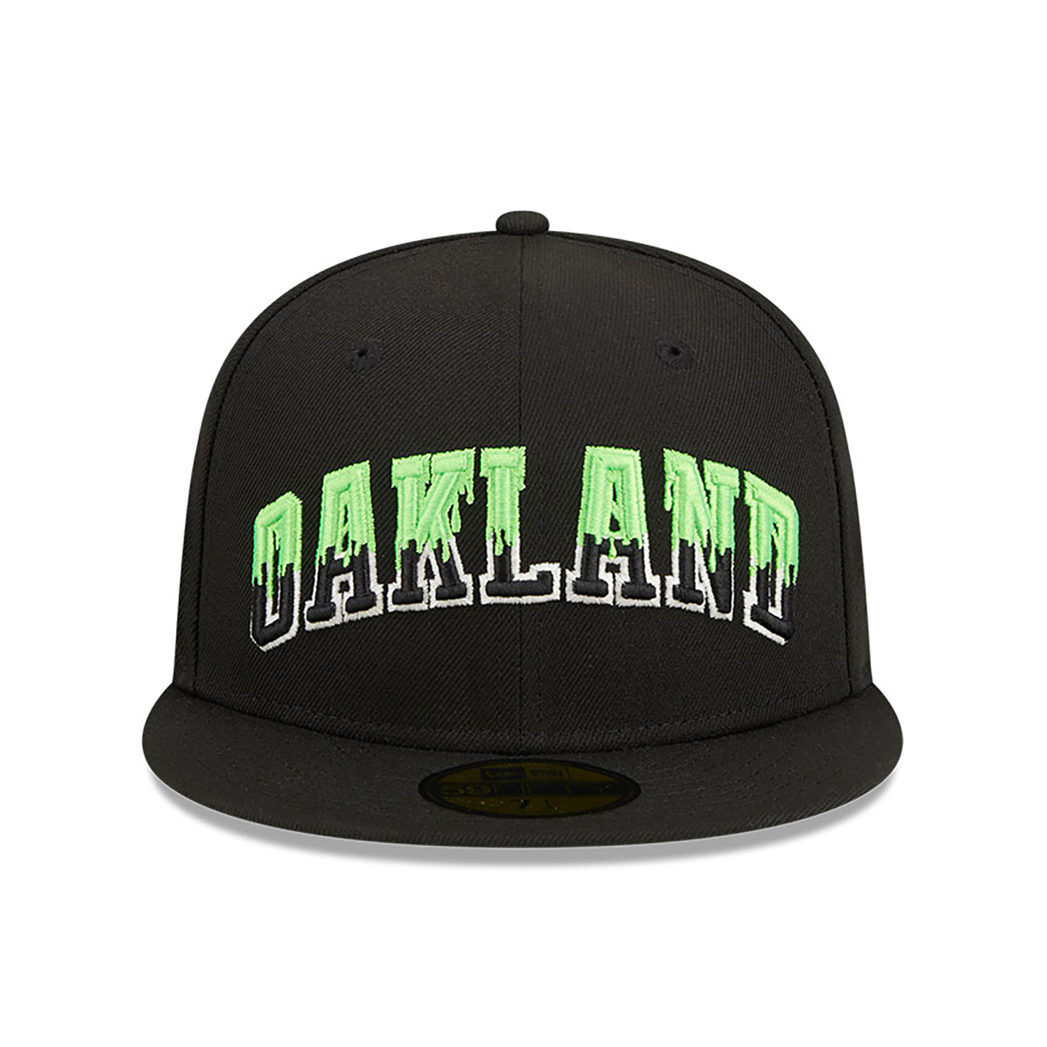 Oakland Athletics Drip Black 59FIFTY Fitted Cap