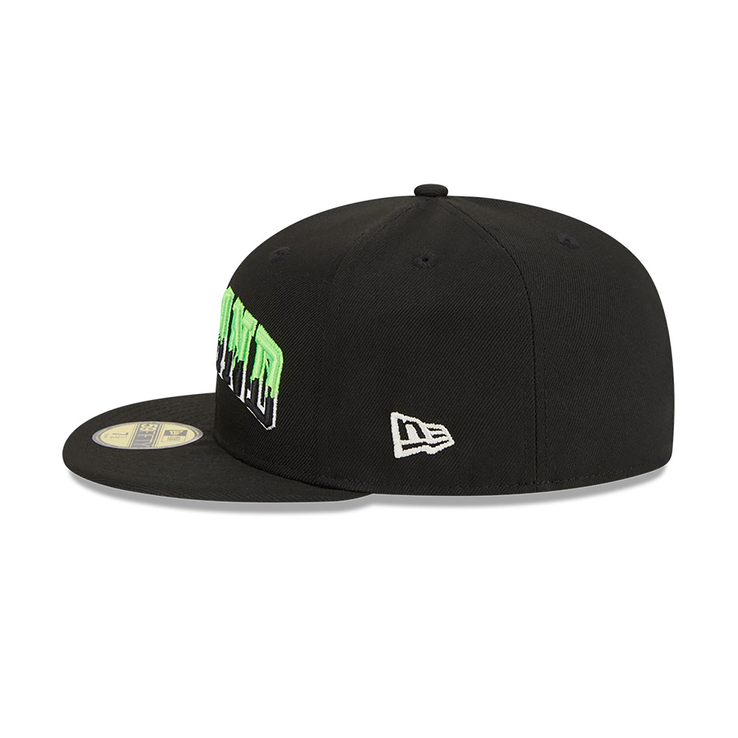 Oakland Athletics Drip Black 59FIFTY Fitted Cap