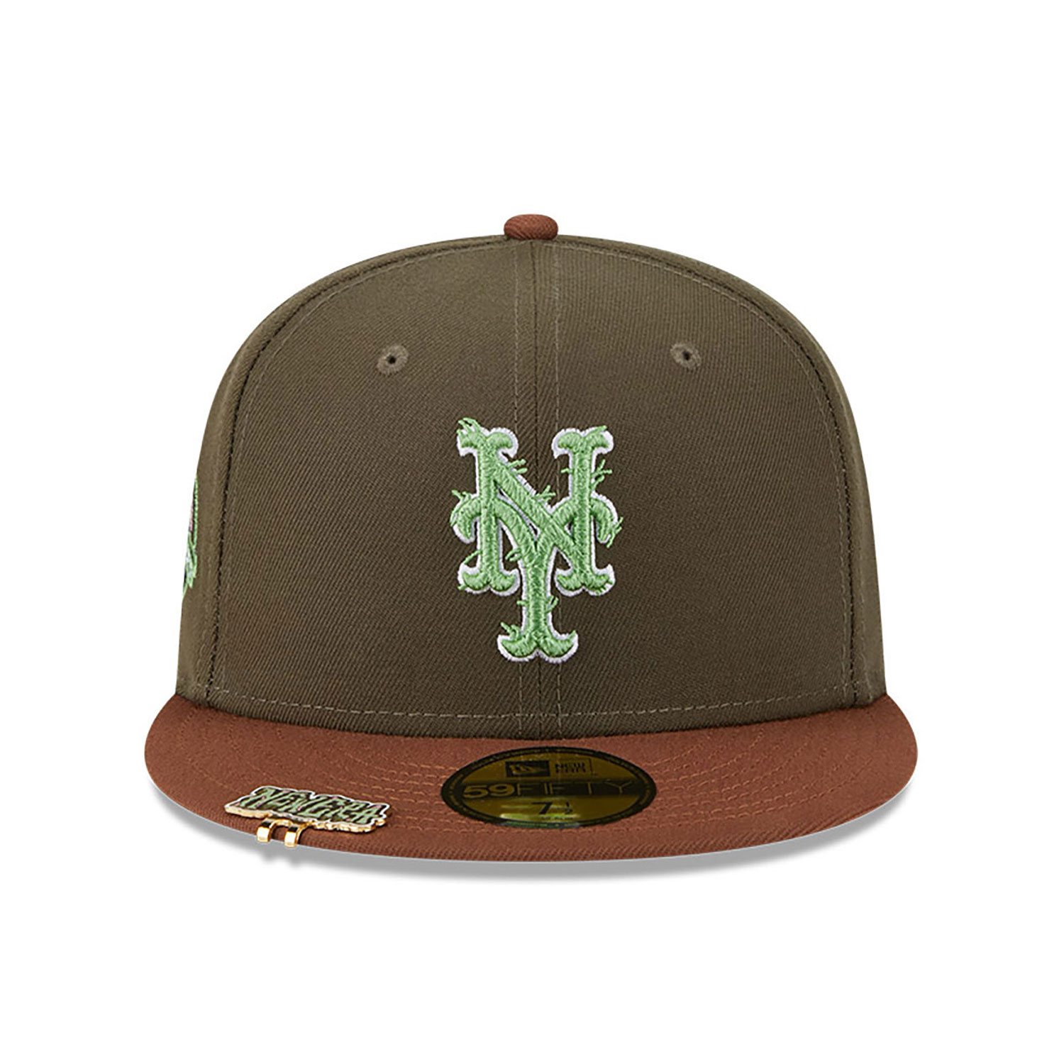 New York Mets Monster Zombie Dark Green 59FIFTY Fitted Cap