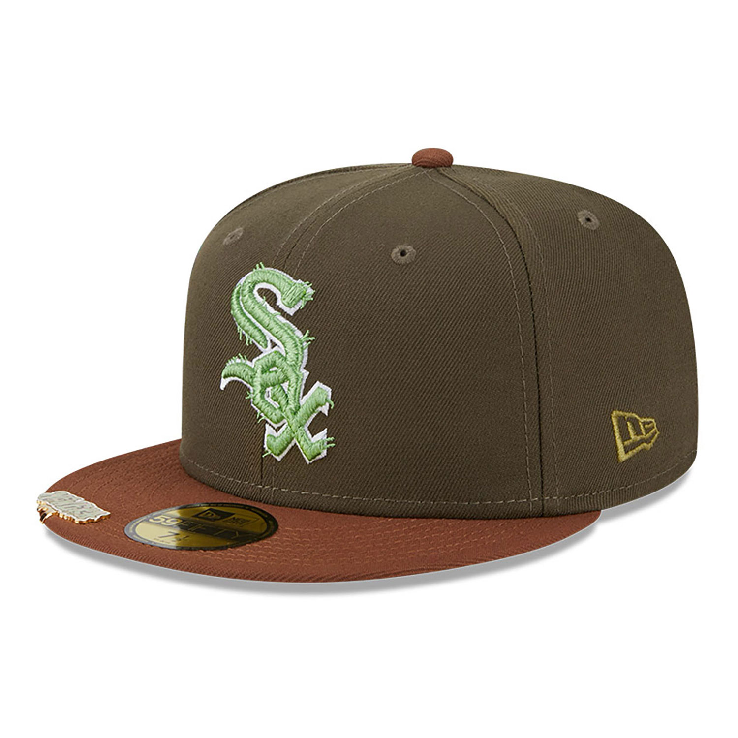 Chicago White Sox Monster Zombie Dark Green 59FIFTY Fitted Cap