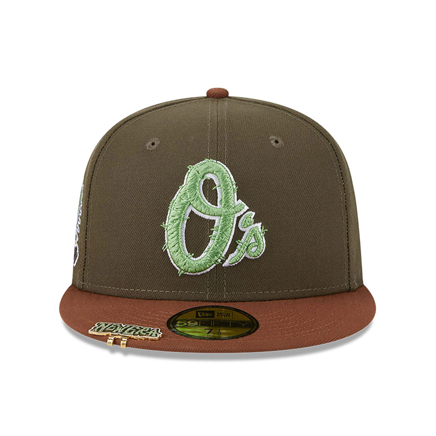 Baltimore Orioles Monster Zombie Dark Green 59FIFTY Fitted Cap