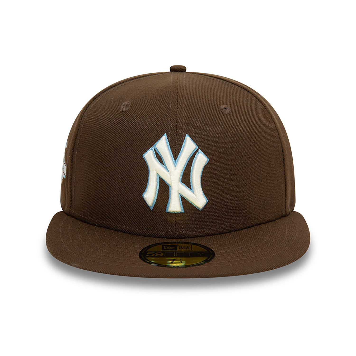 New York Yankees MLB Walnut Sky Dark Brown 59FIFTY Fitted Cap
