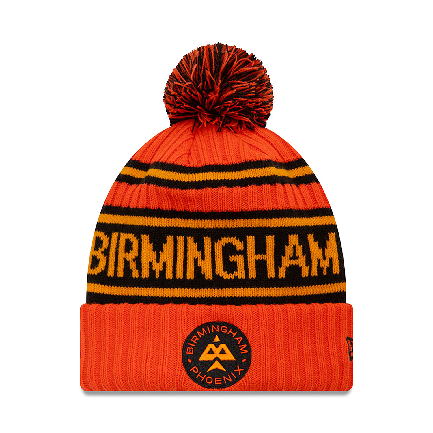 Birmingham Phoenix The Hundred Orange Bobble Knit Beanie Hat