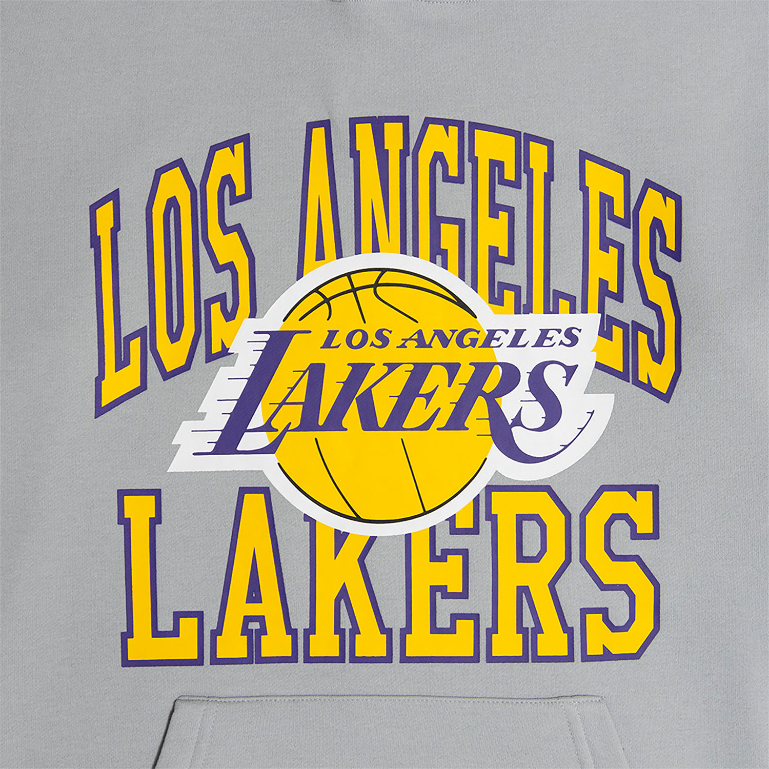 LA Lakers NBA Tip Off 2023 Grey Pullover Hoodie