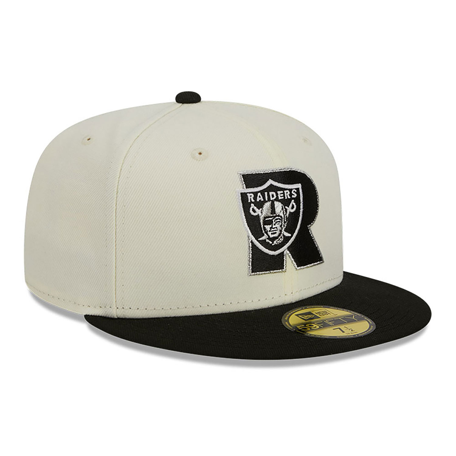 Las Vegas Raiders NFL City Originals White 59FIFTY Fitted Cap