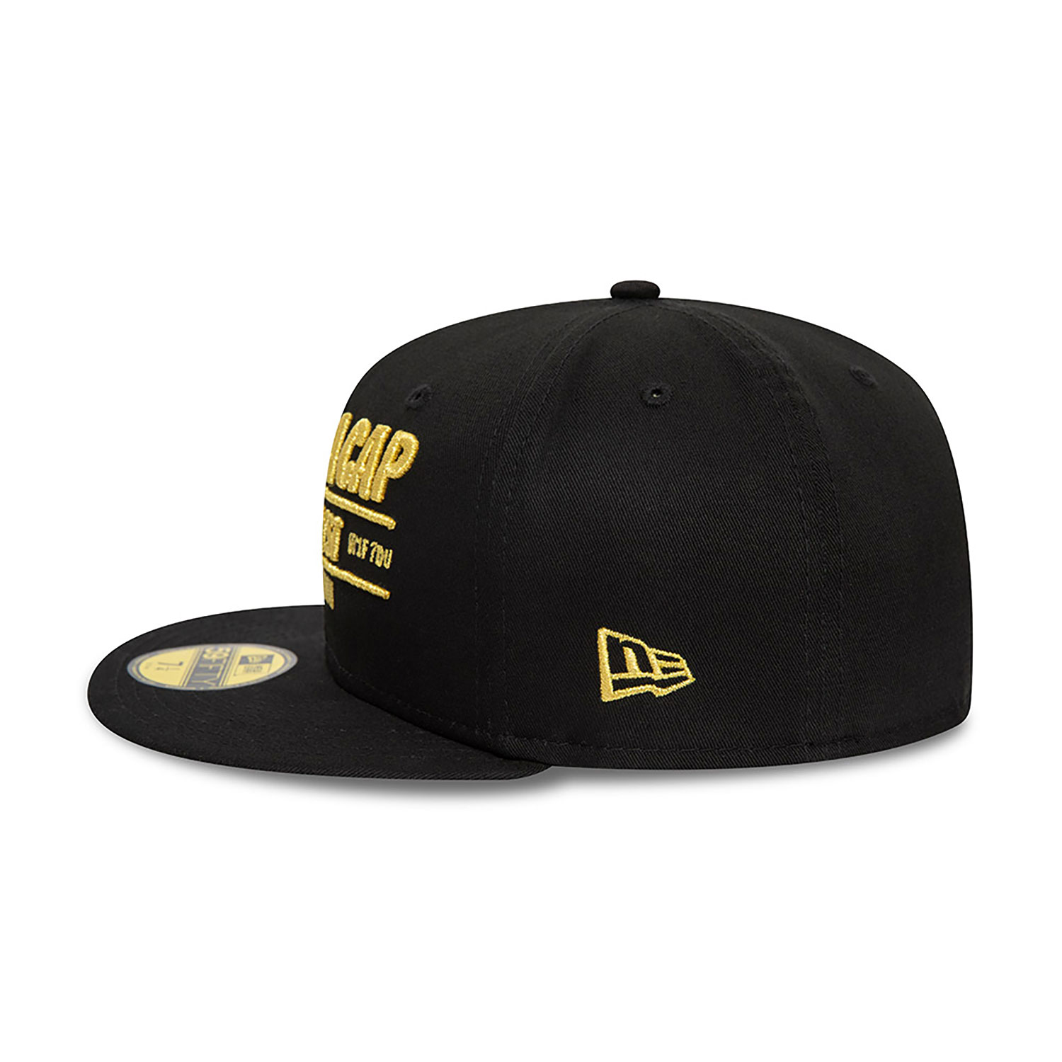 New Era Carnaby Address Black 59FIFTY Fitted Cap