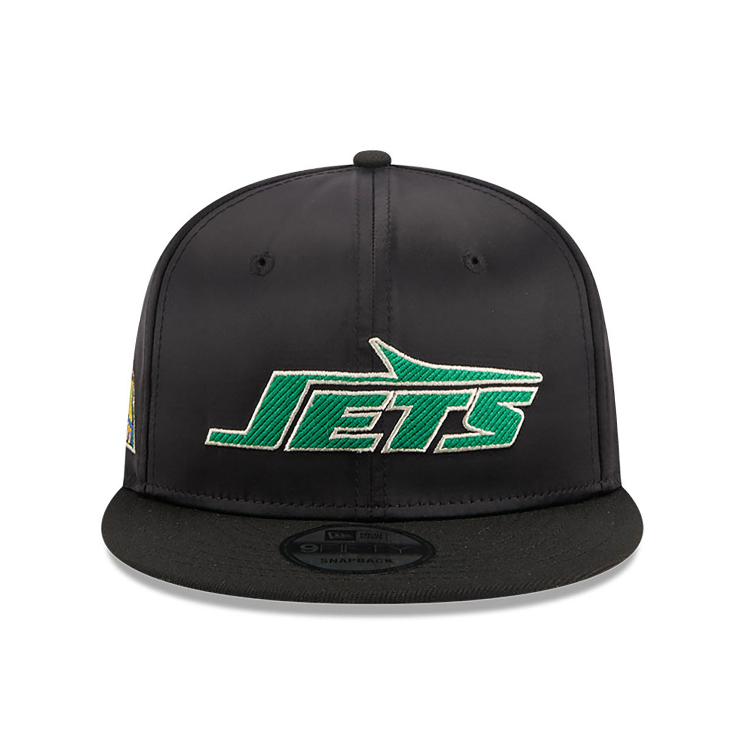 New York Jets Satin Black 9FIFTY Snapback Cap