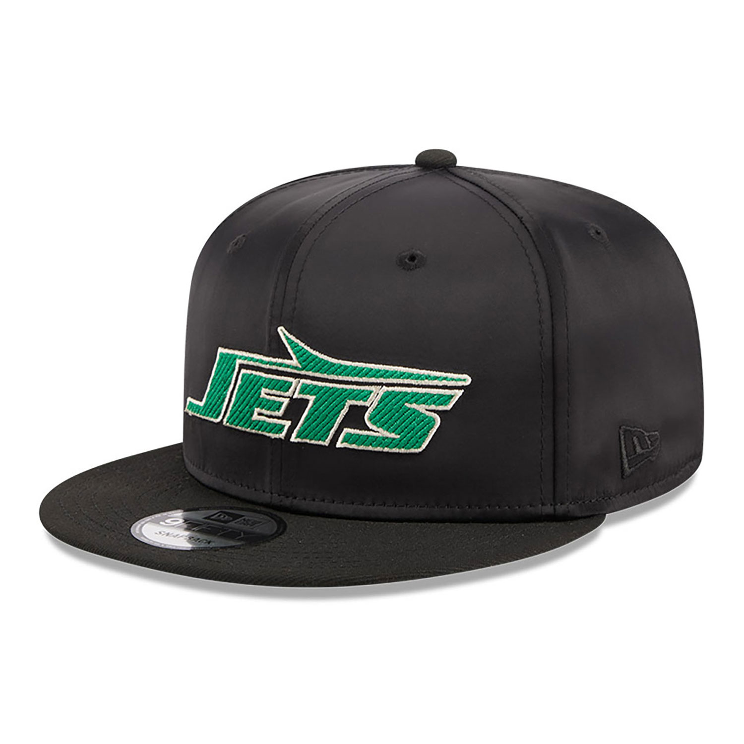 New York Jets Satin Black 9FIFTY Snapback Cap