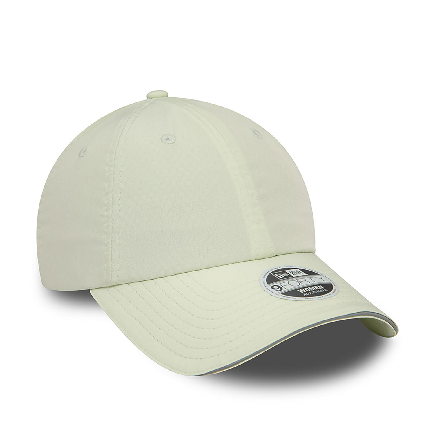 New Era Womens Ponytail Open Back Mint Green 9FORTY Adjustable Cap