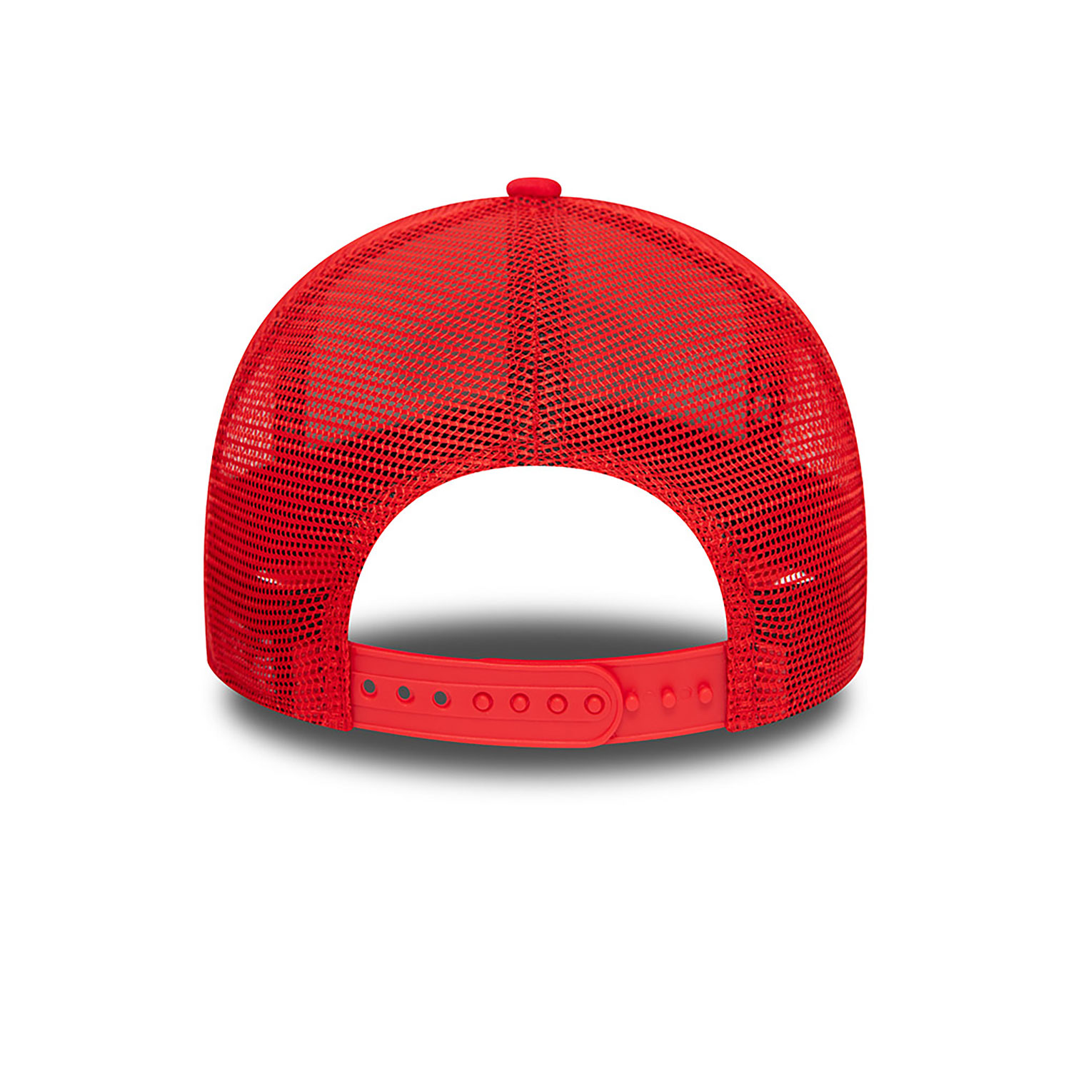 New Era Oval Red Trucker Cap