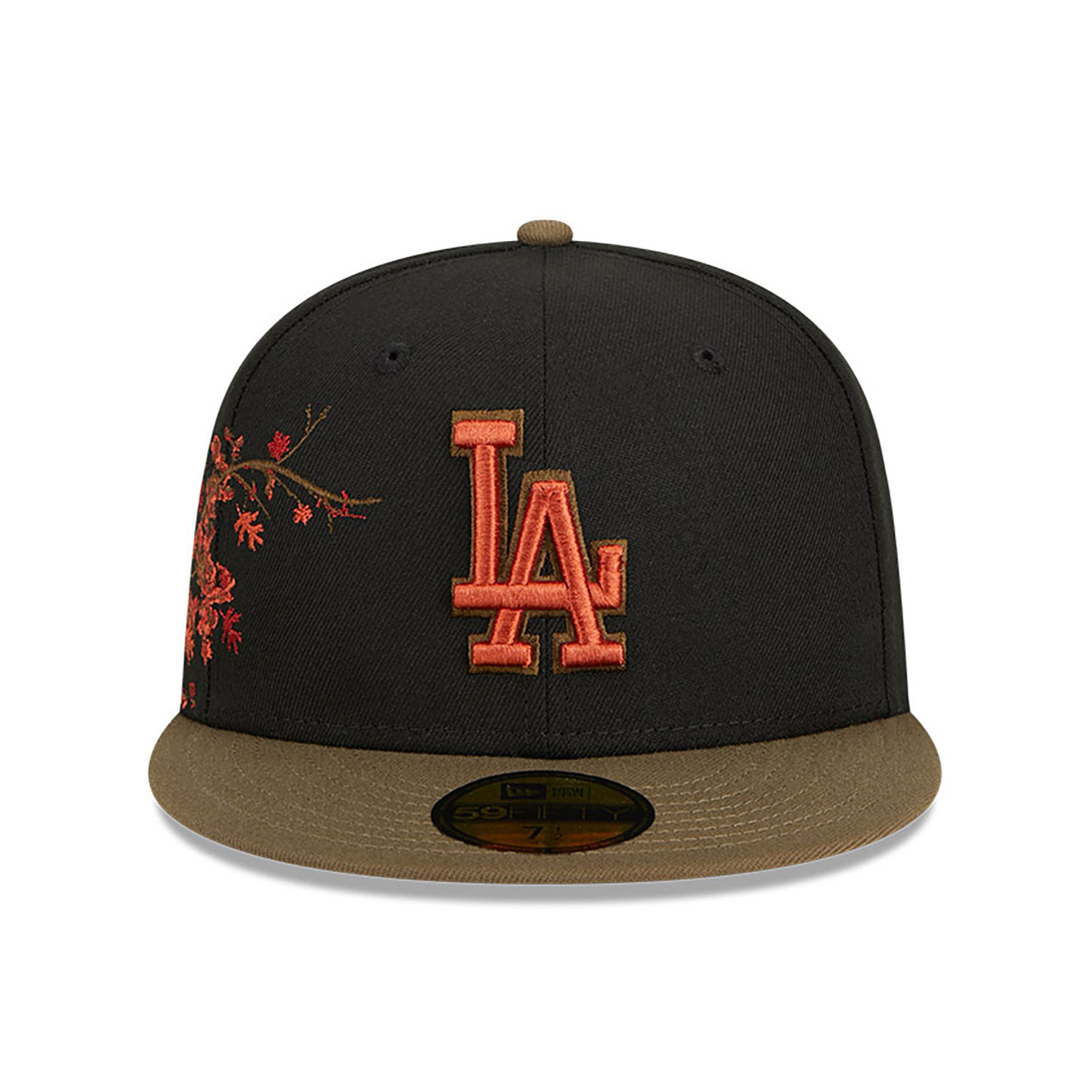 LA Dodgers Rustic Fall Black 59FIFTY Fitted Cap