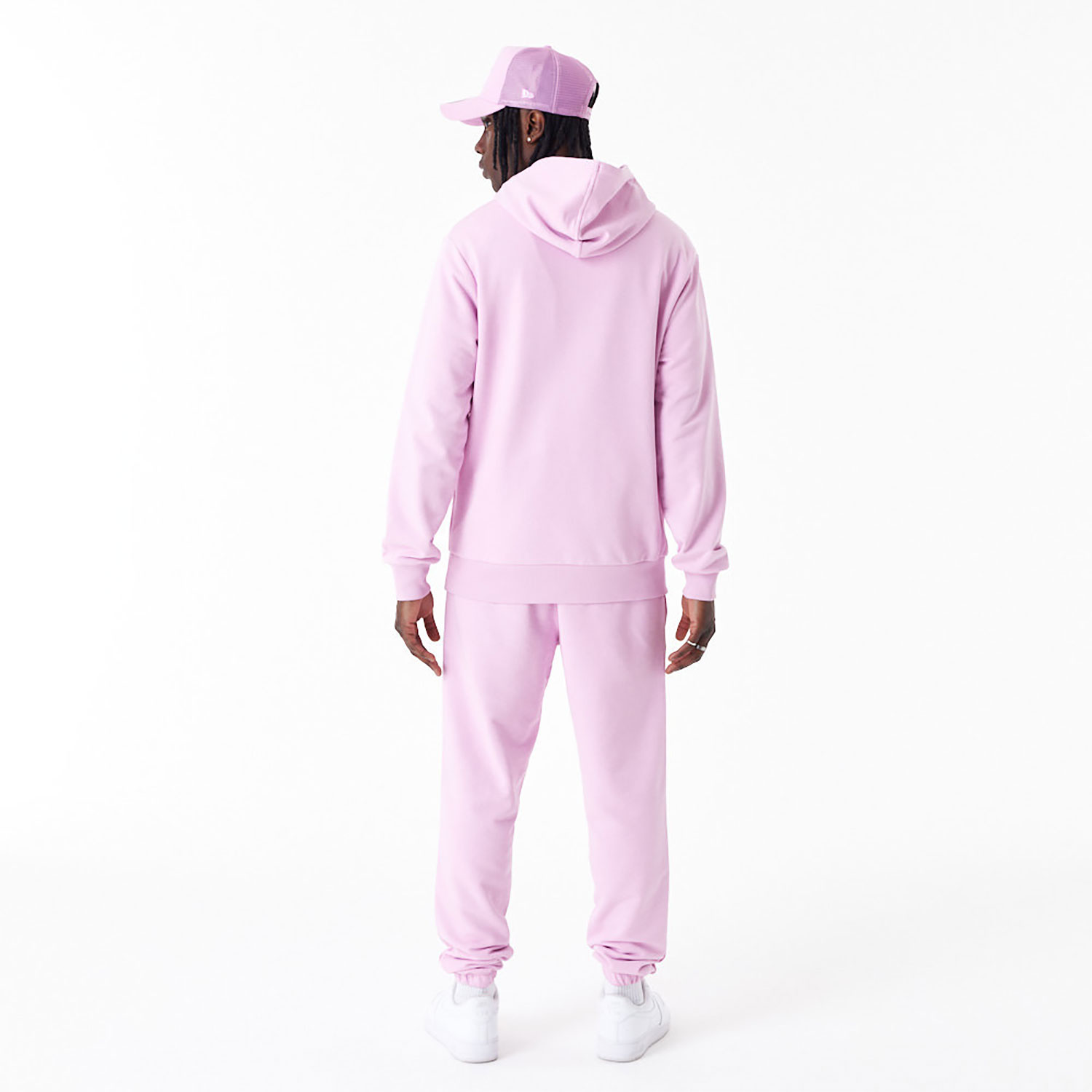 New Era Essential Pink Pullover Hoodie