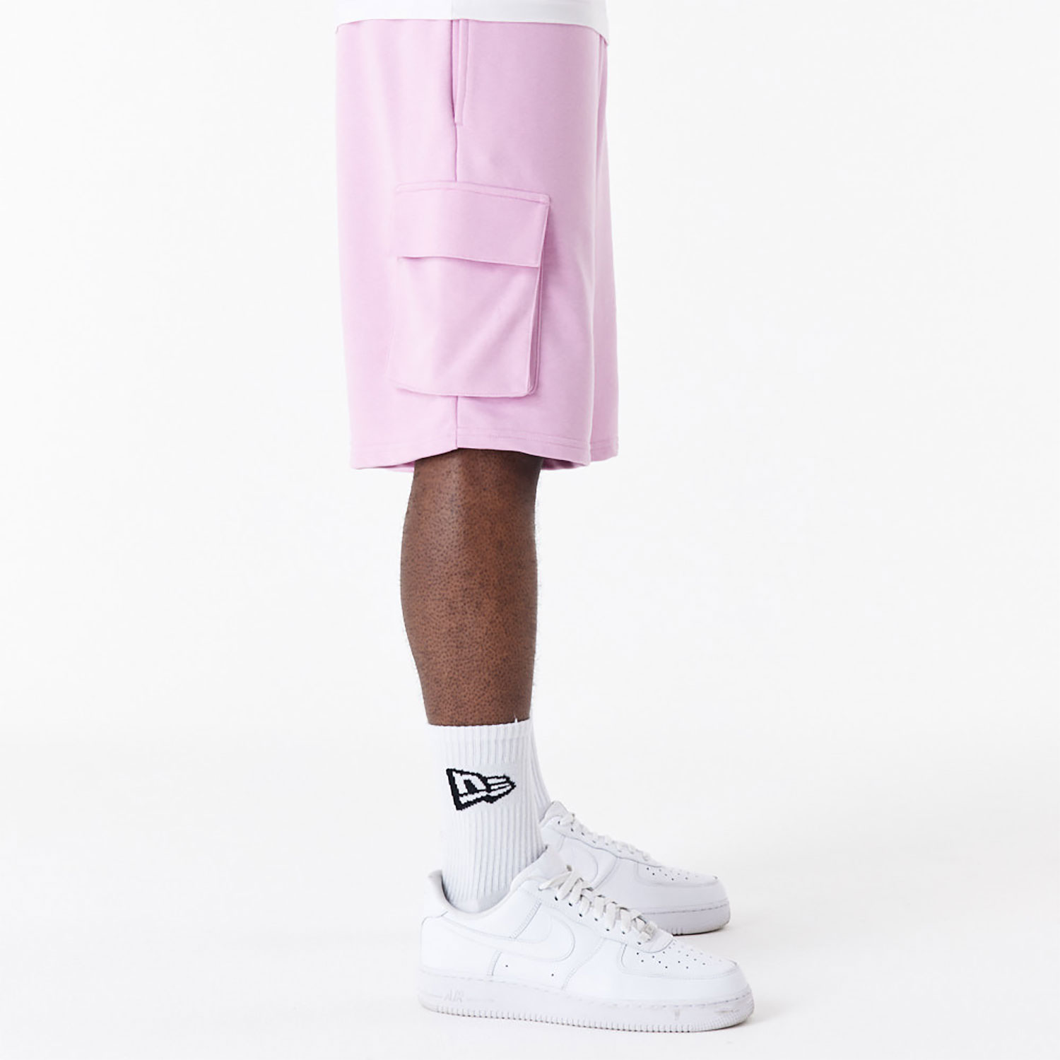 New Era Essential Pink Cargo Shorts