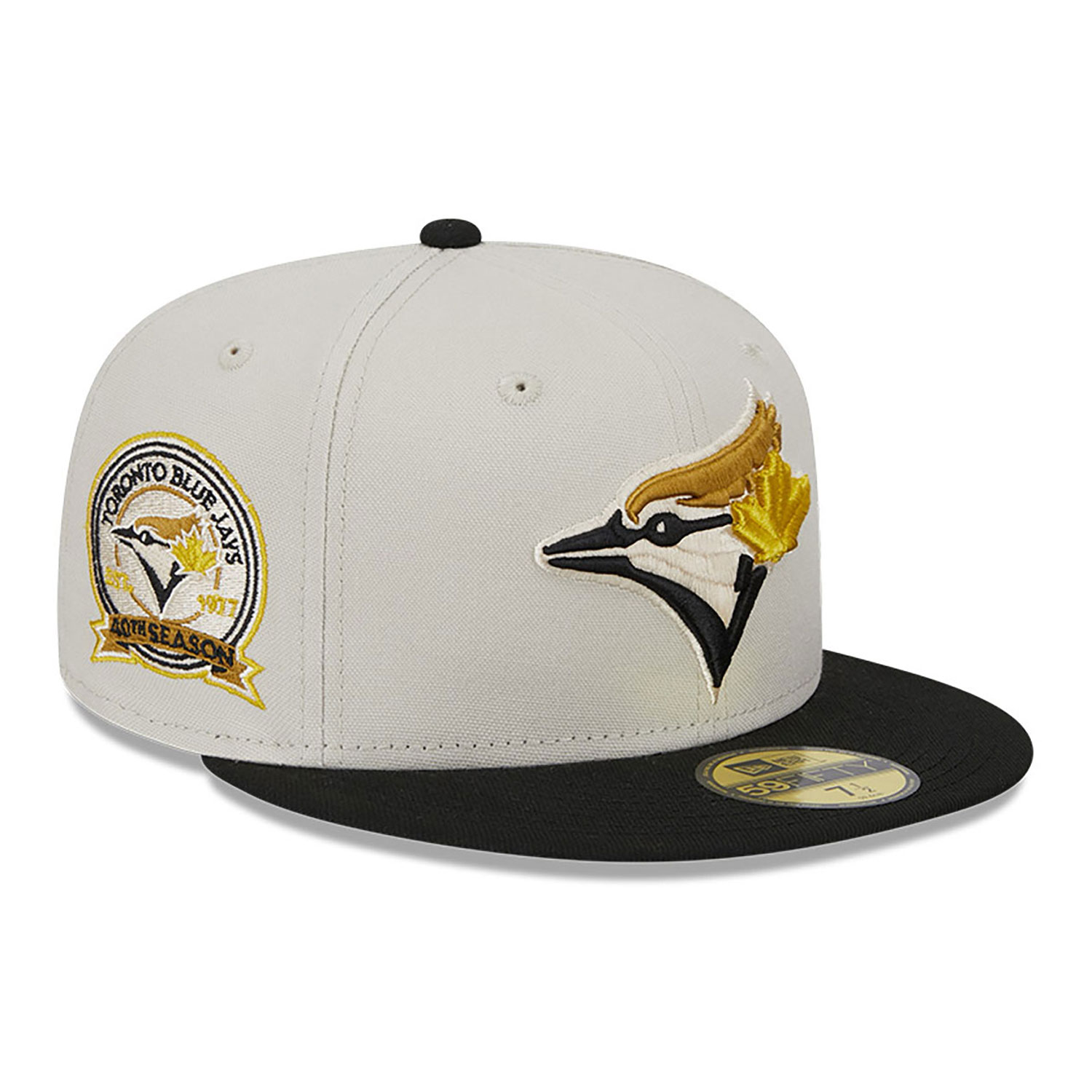 Toronto Blue Jays Two-Tone Stone 59FIFTY Fitted Cap