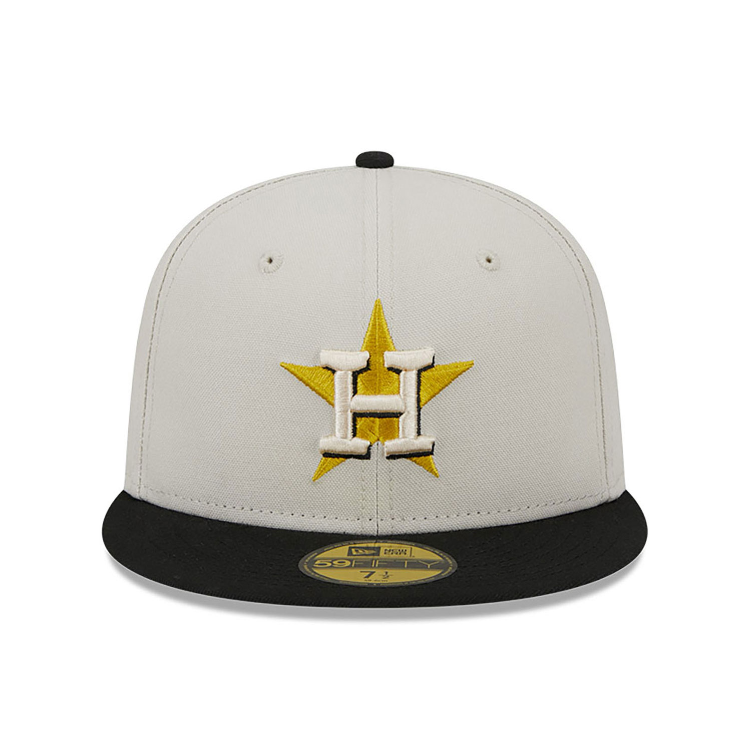 Houston Astros Two-Tone Stone 59FIFTY Fitted Cap