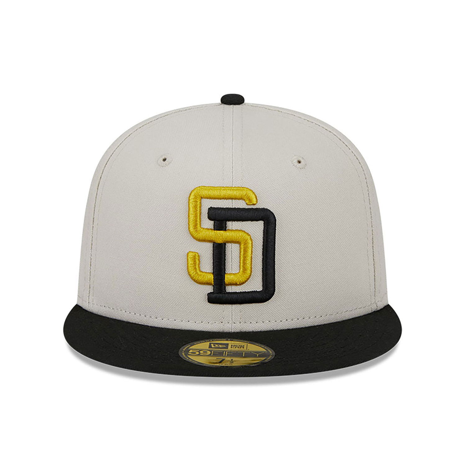 San Diego Padres Two-Tone Stone 59FIFTY Fitted Cap